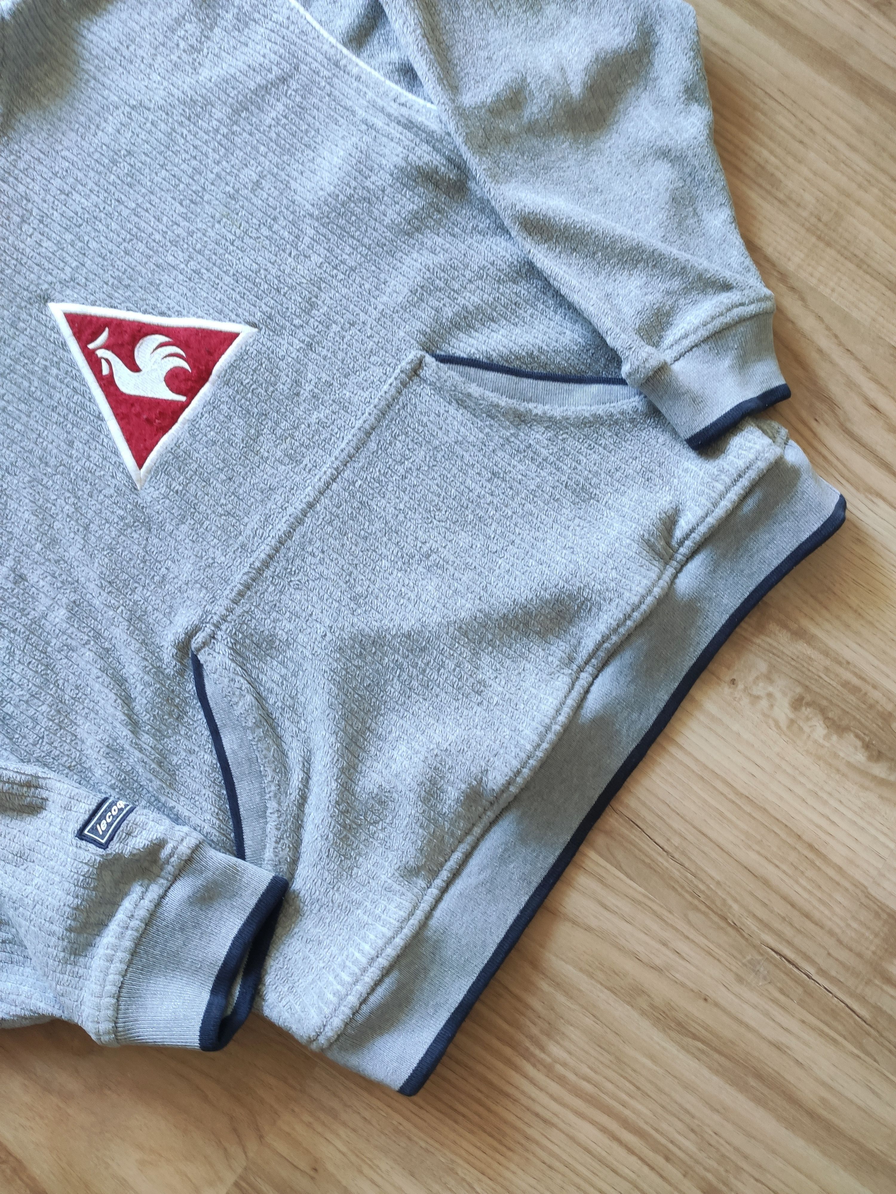 Le Coq Sportif × Vintage Vintage Le Coq Sportif boxy hoodie unisex men Size US S / EU 44-46 / 1 - 3 Thumbnail