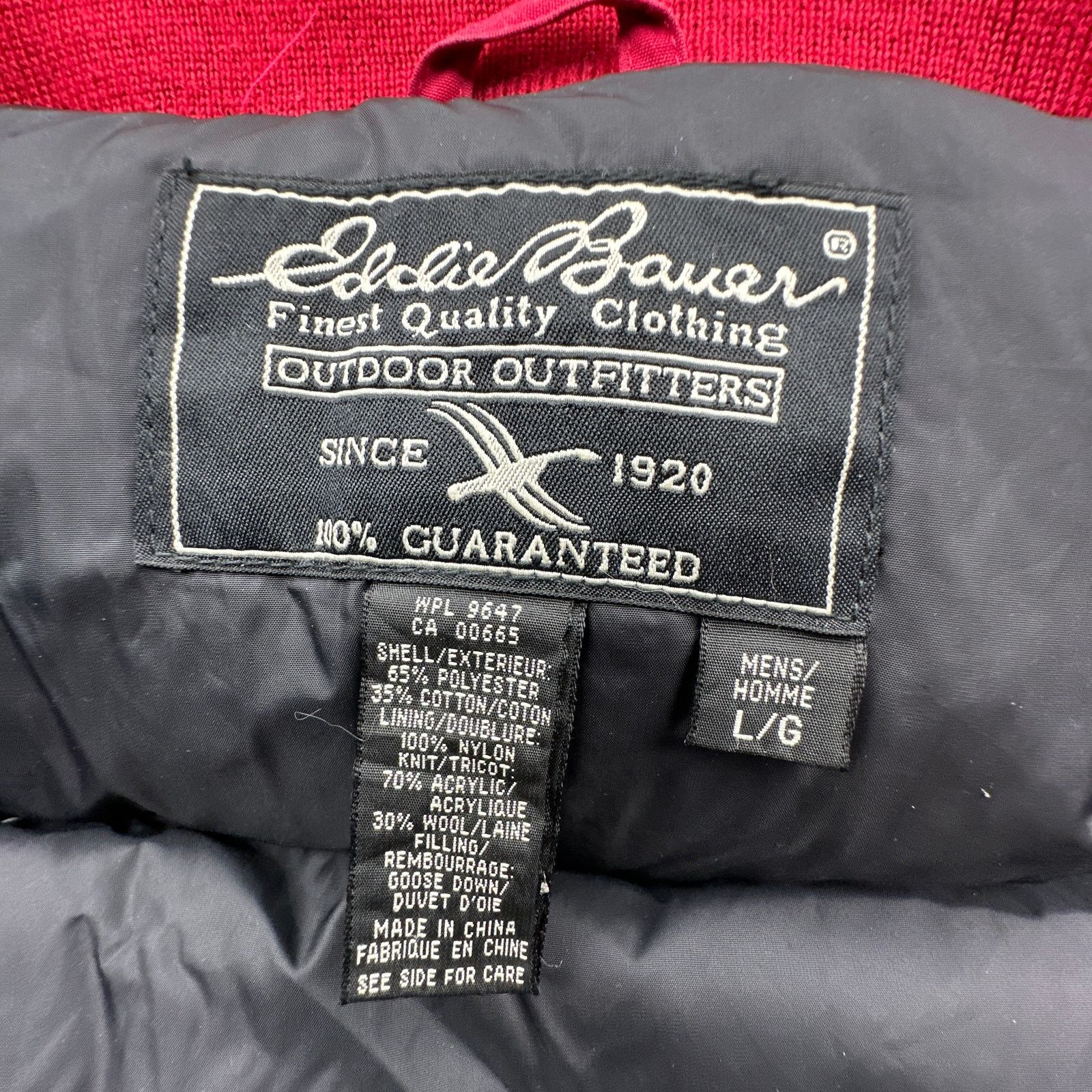 Eddie Bauer Eddie Bauer Goose Down Puffer Parka Jacket Coat Mens Large Size US L / EU 52-54 / 3 - 2 Thumbnail