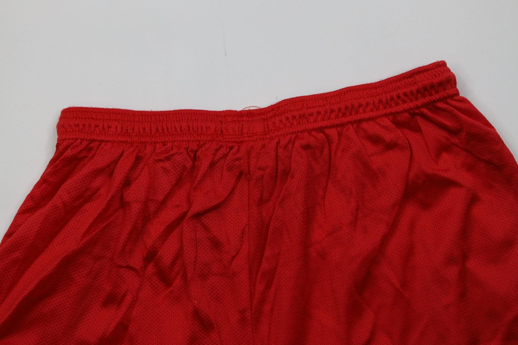 Vintage Vintage 90s Streetwear Nylon Mesh Above Knee Shorts Red USA Size US 34 / EU 50 - 9 Thumbnail