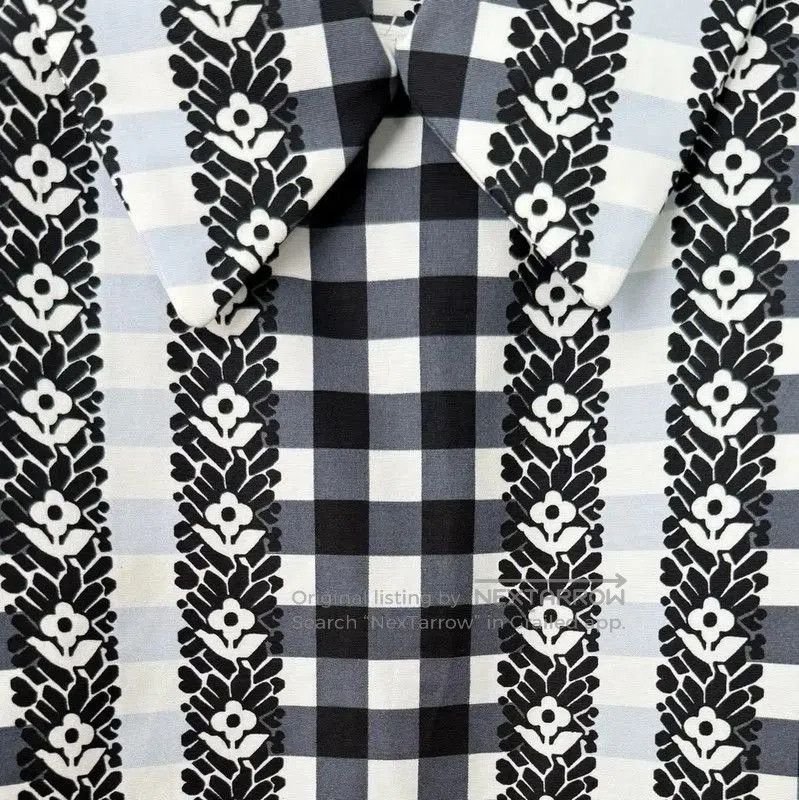 Miu Miu Miu Miu Colorblock Cotton Blend Dress . Size L / US 10 / IT 46 - 8 Thumbnail