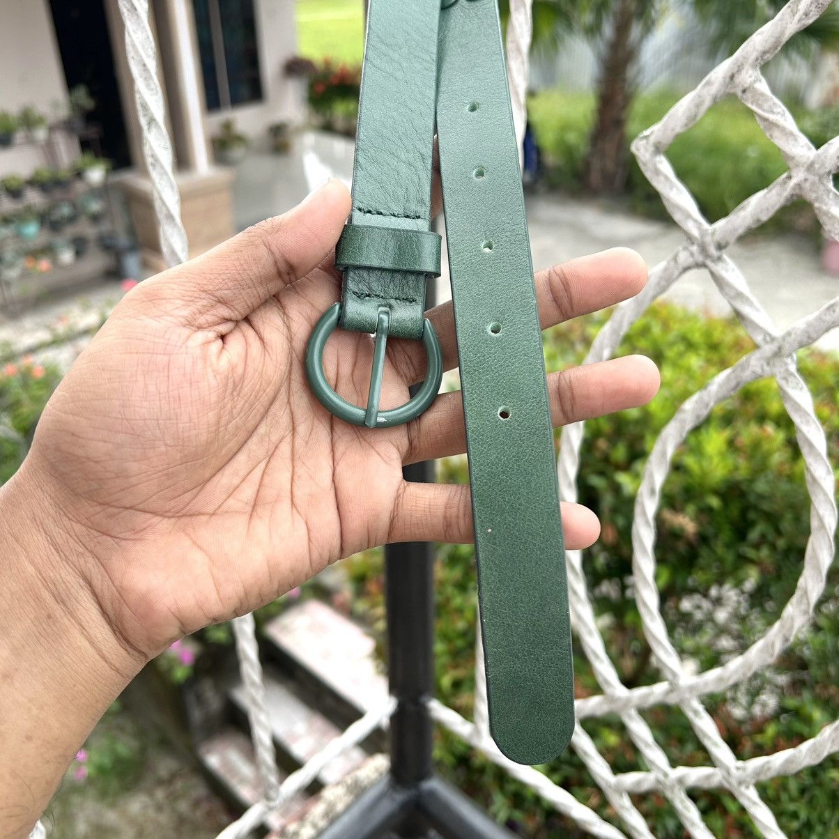 Japanese Brand Vintage y2k Studed Belt Leather Size ONE SIZE - 10 Thumbnail