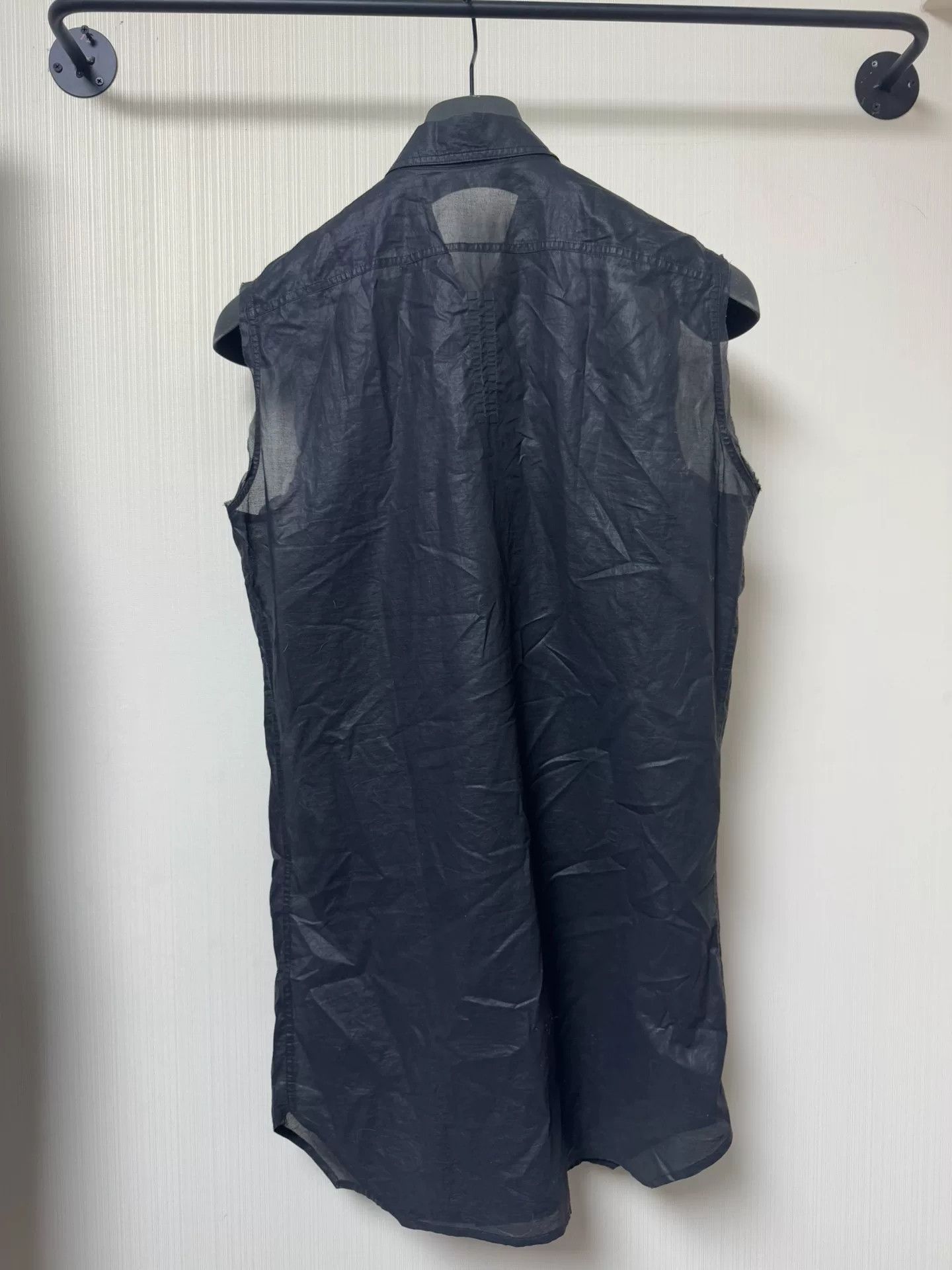 Rick Owens Rick Owens Tulle Cargo Vest Size US L / EU 52-54 / 3 - 2 Thumbnail