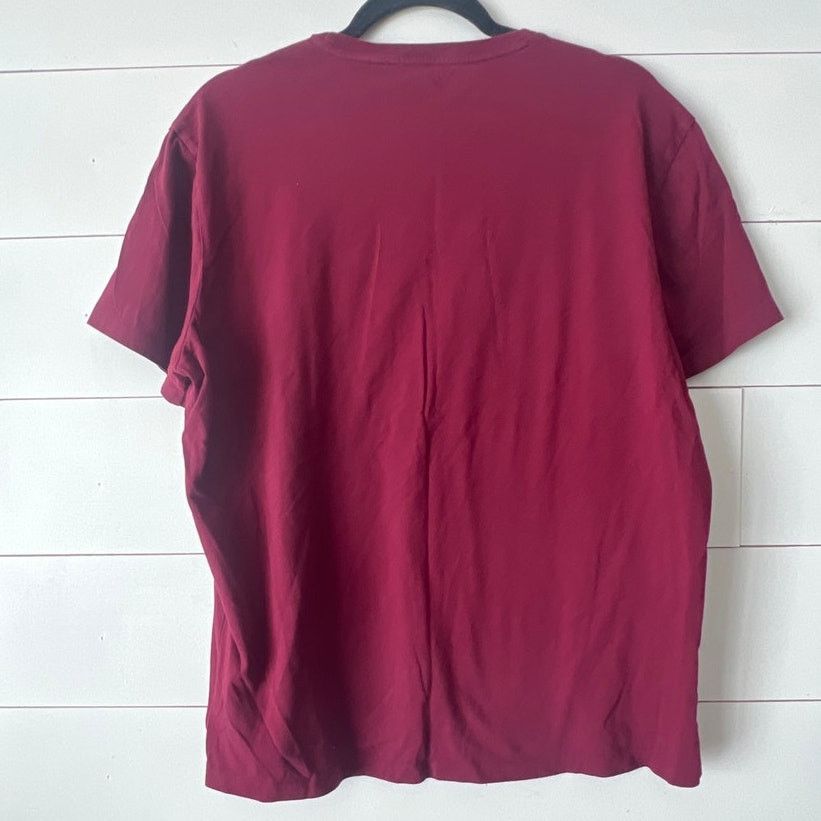 Polo Ralph Lauren POLO Ralph Lauren Burgundy Short Sleeve T-shirt Large Size US L / EU 52-54 / 3 - 2 Thumbnail