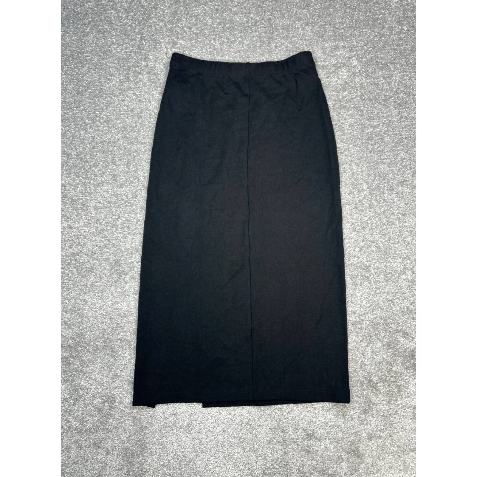 Aritzia Aritzia Babaton Pencil Front Slit Skirt Womens 2 Black Nylon Spandex Midi Straight & Pencil Classic Modern Casual Party/Cocktail Size 26" / US 2 / IT 38 - 3 Thumbnail