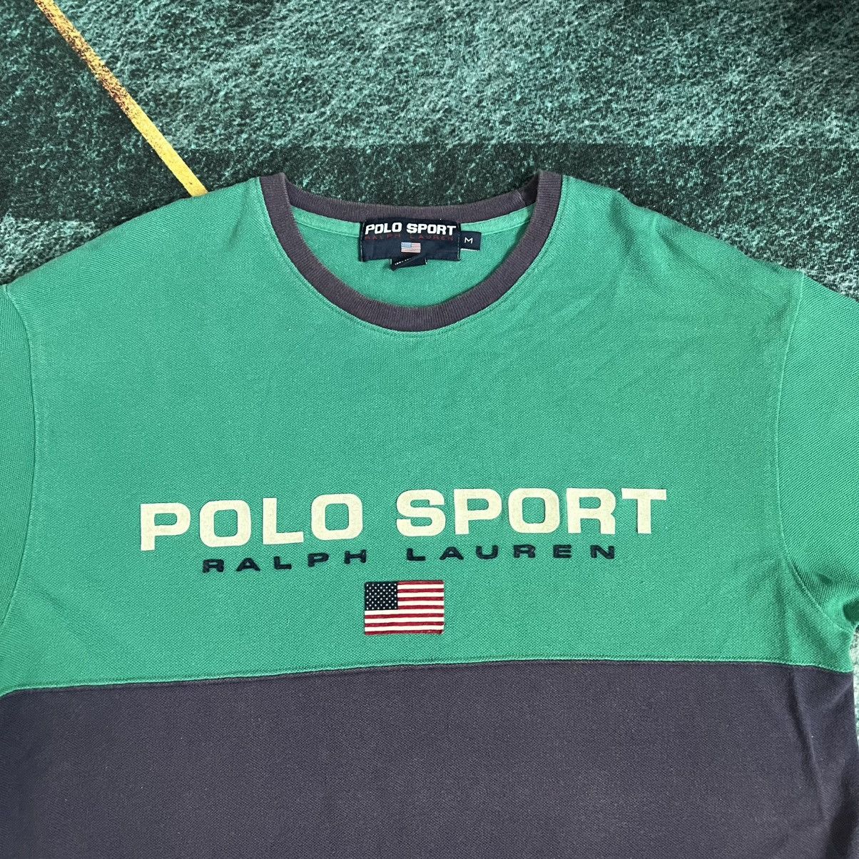 Polo Ralph Lauren vintage polo sport Size US M / EU 48-50 / 2 - 2 Thumbnail