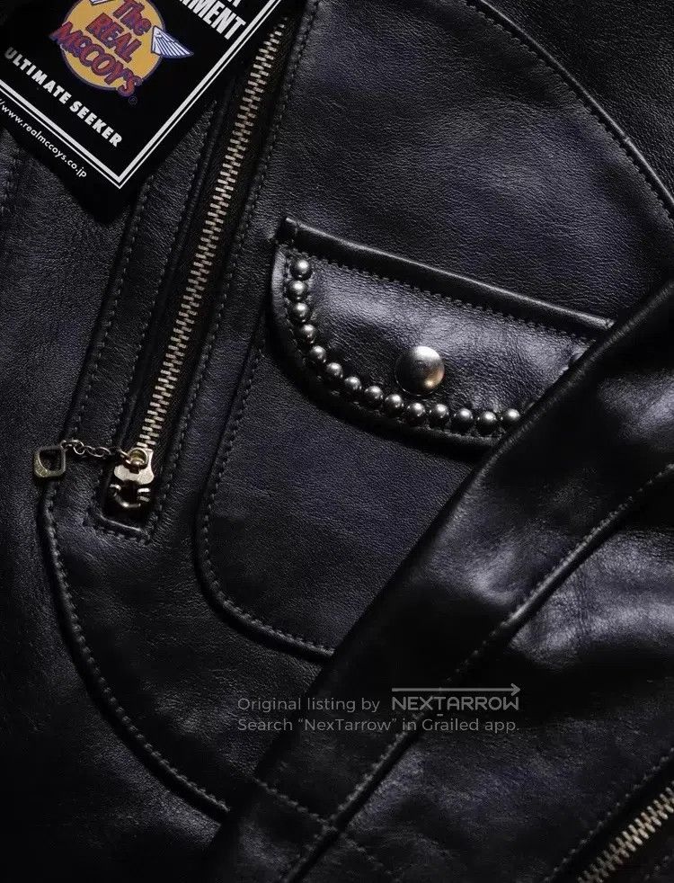 Buco Buco Willow nails horseskin motorcycle leather jacket Size US S / EU 44-46 / 1 - 6 Thumbnail