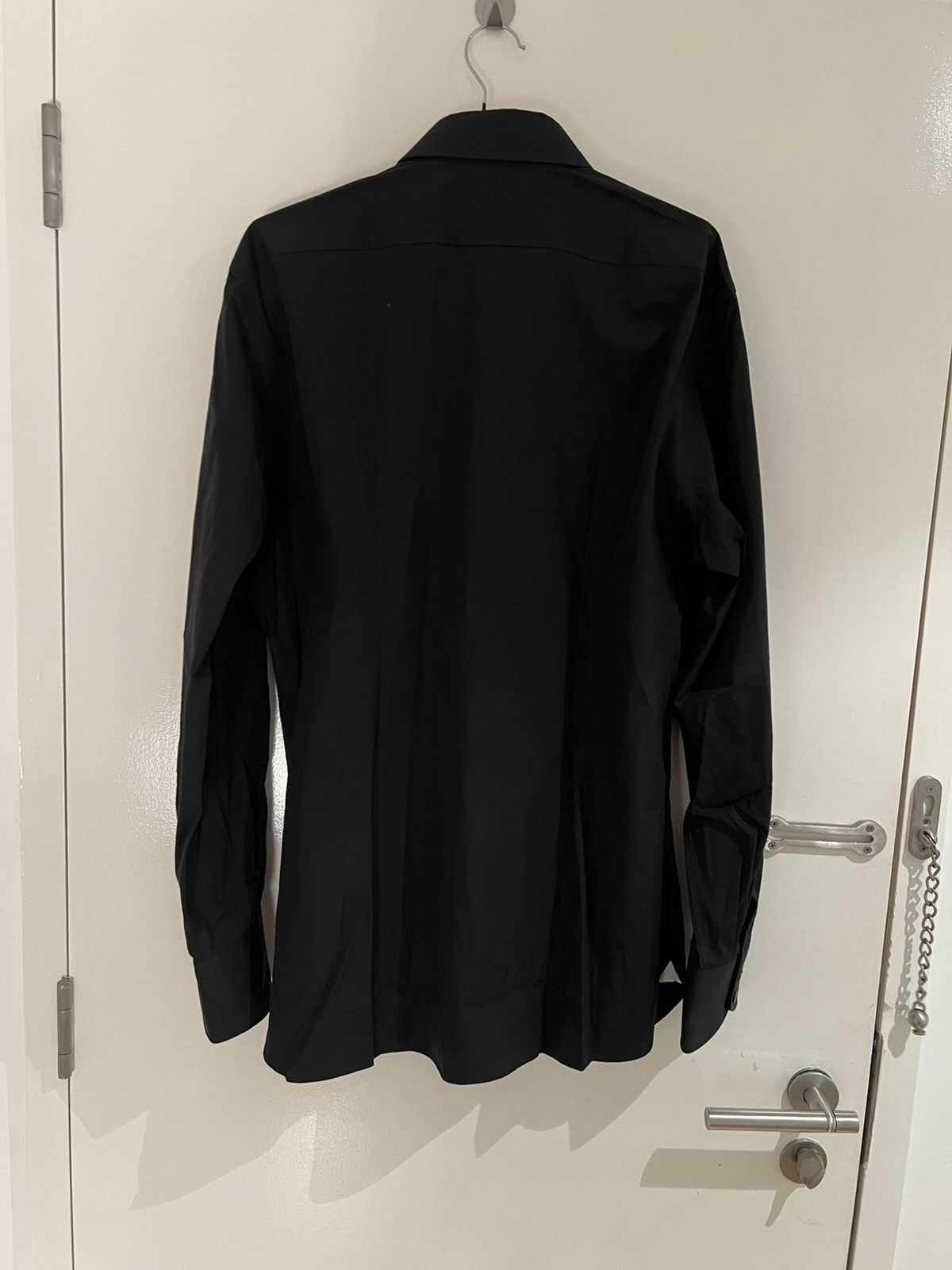 Tom Ford TOM FORD Black Dress Shirt Size 17 43 Long Sleeves Cotton Size US L / EU 52-54 / 3 - 7 Thumbnail