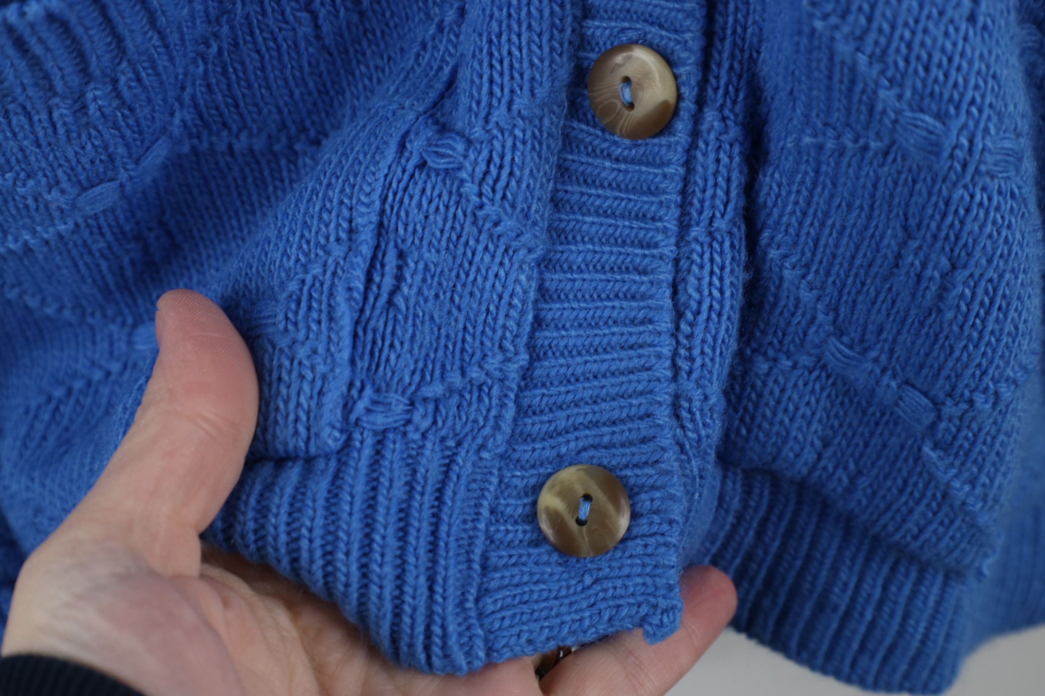 Vintage Vintage 90s Streetwear Knit Cardigan Sweater Vest USA Size XL / US 12-14 / IT 48-50 - 4 Thumbnail