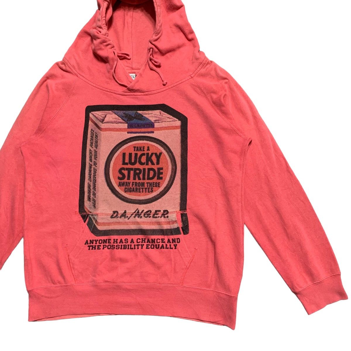 Japanese Brand Drastic High Vintage Lucky Stride Big Logo Hoodie Size US M / EU 48-50 / 2 - 3 Thumbnail