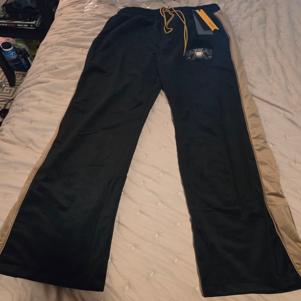 Rhude Rhude Black Velour Pant Size L NWT Size US 34 / EU 50 - 1 Thumbnail