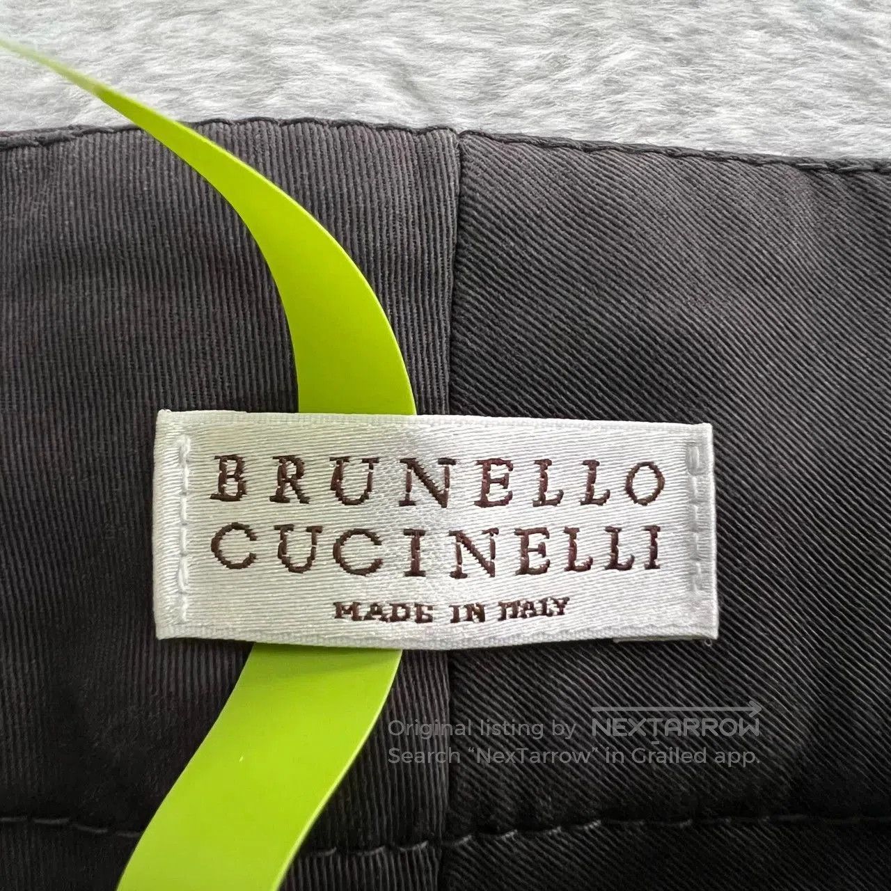 Loro Piana brunello cucinelli dark long pants size 44. Size US 28 / EU 44 - 5 Thumbnail