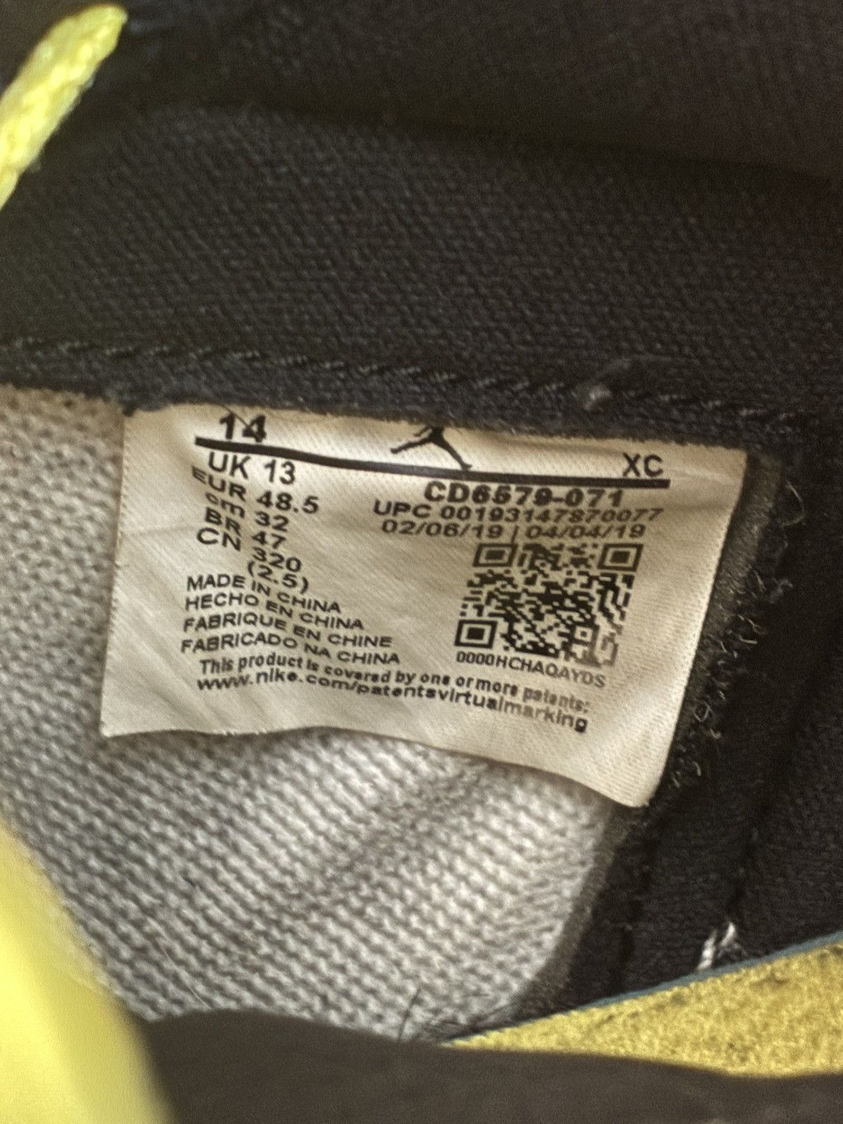 Jordan Brand Jordan 1 Defiant Size US 14 / EU 47 - 7 Thumbnail