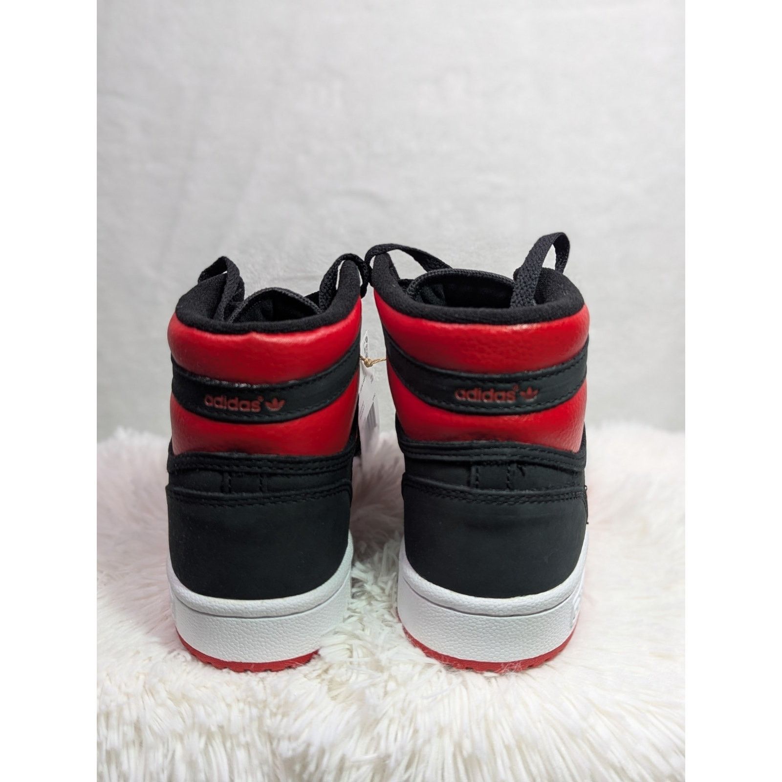 Adidas Adidas Top Ten RB J Black Red Sneakers ID6728 Size 7Y Size US 6.5 / EU 39-40 - 6 Thumbnail