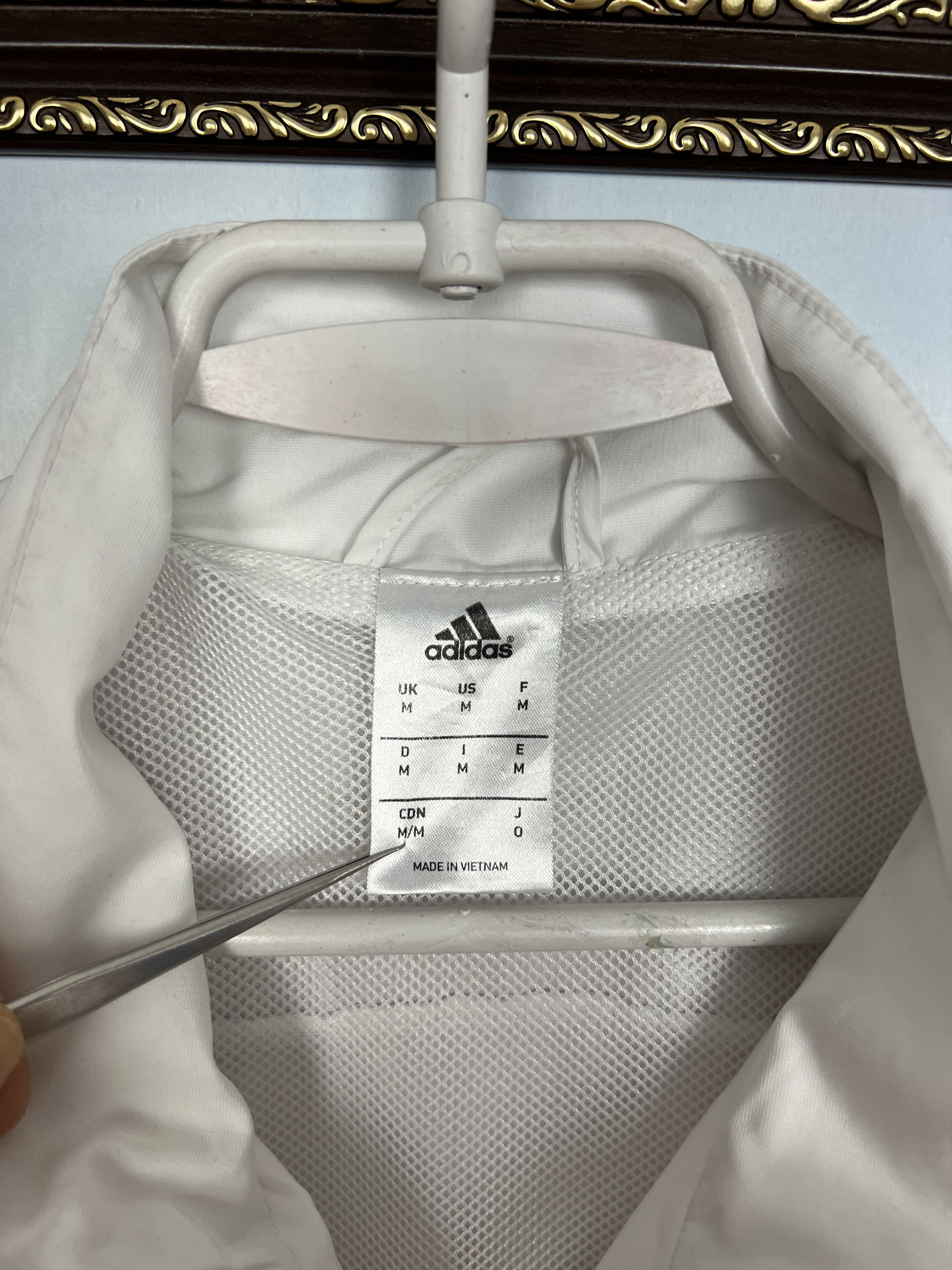 Adidas Adidas Real Madrid Football Jacket Soccer Track Top Zip Rare Size US M / EU 48-50 / 2 - 6 Thumbnail