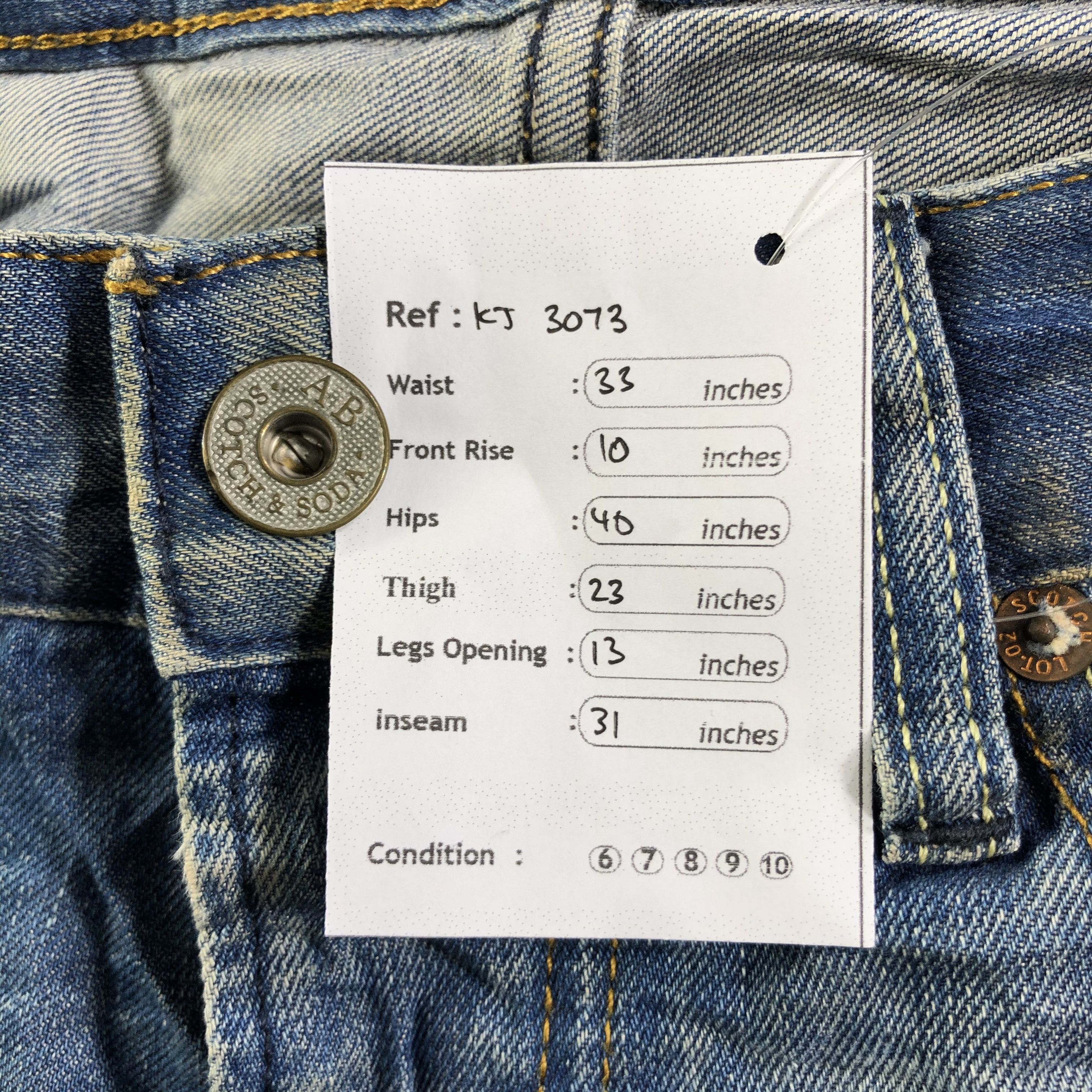 Scotch & Soda Scotch & Soda Jeans Ripped Denim KJ3073 Size US 30 / EU 46 - 14 Thumbnail