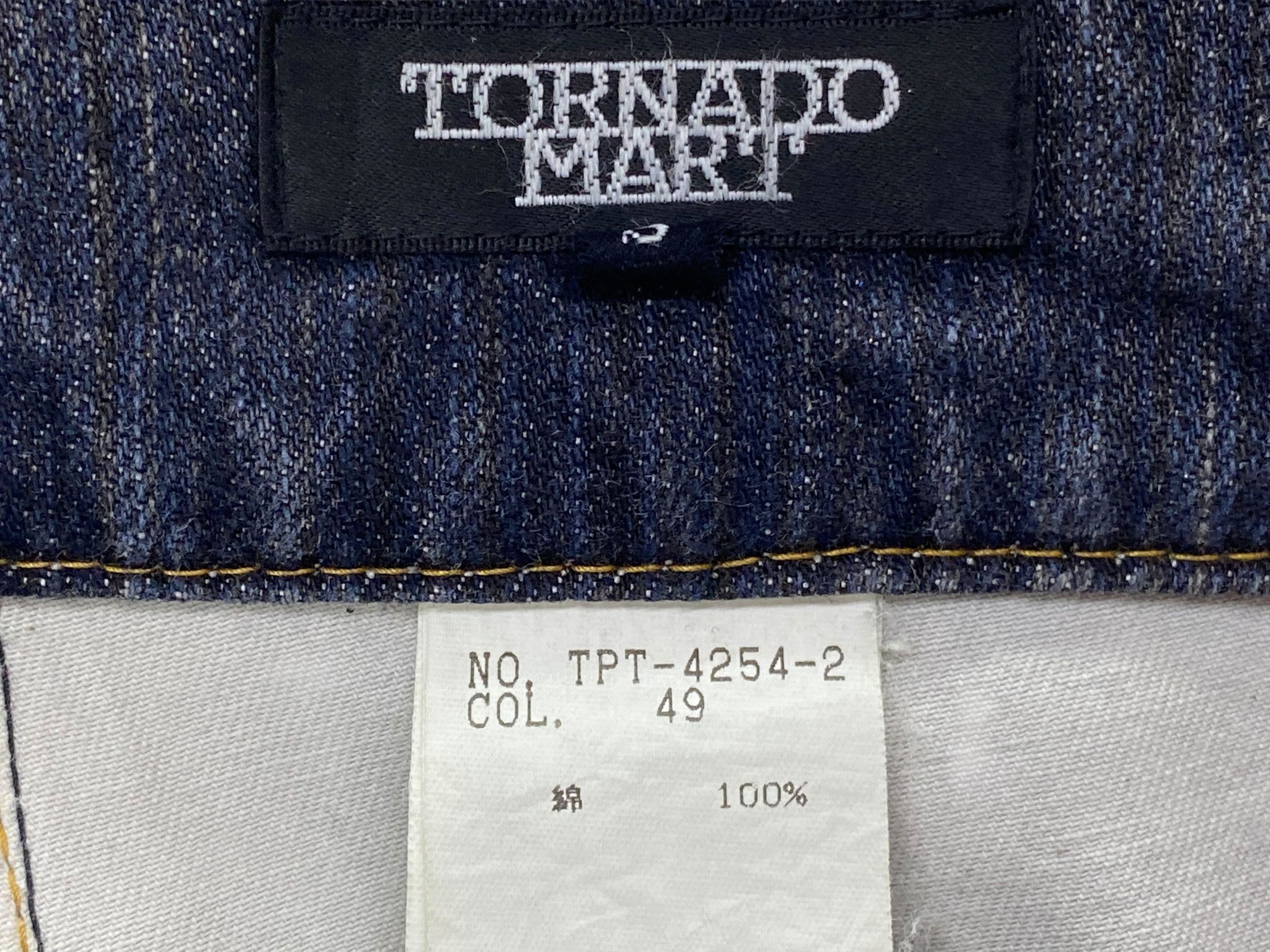 Tornado Mart Bootcut Denim Jeans Twisted Seam Jeans Size 29" - 9 Thumbnail