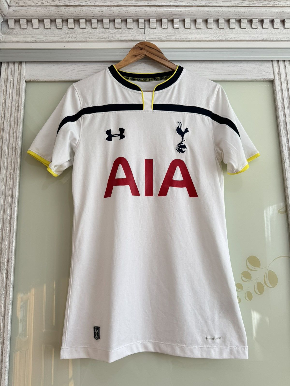 Under Armour Tottenham Hotspur 2014-2015 Home Soccer Jersey Football Kit Size US M / EU 48-50 / 2 - 7 Thumbnail