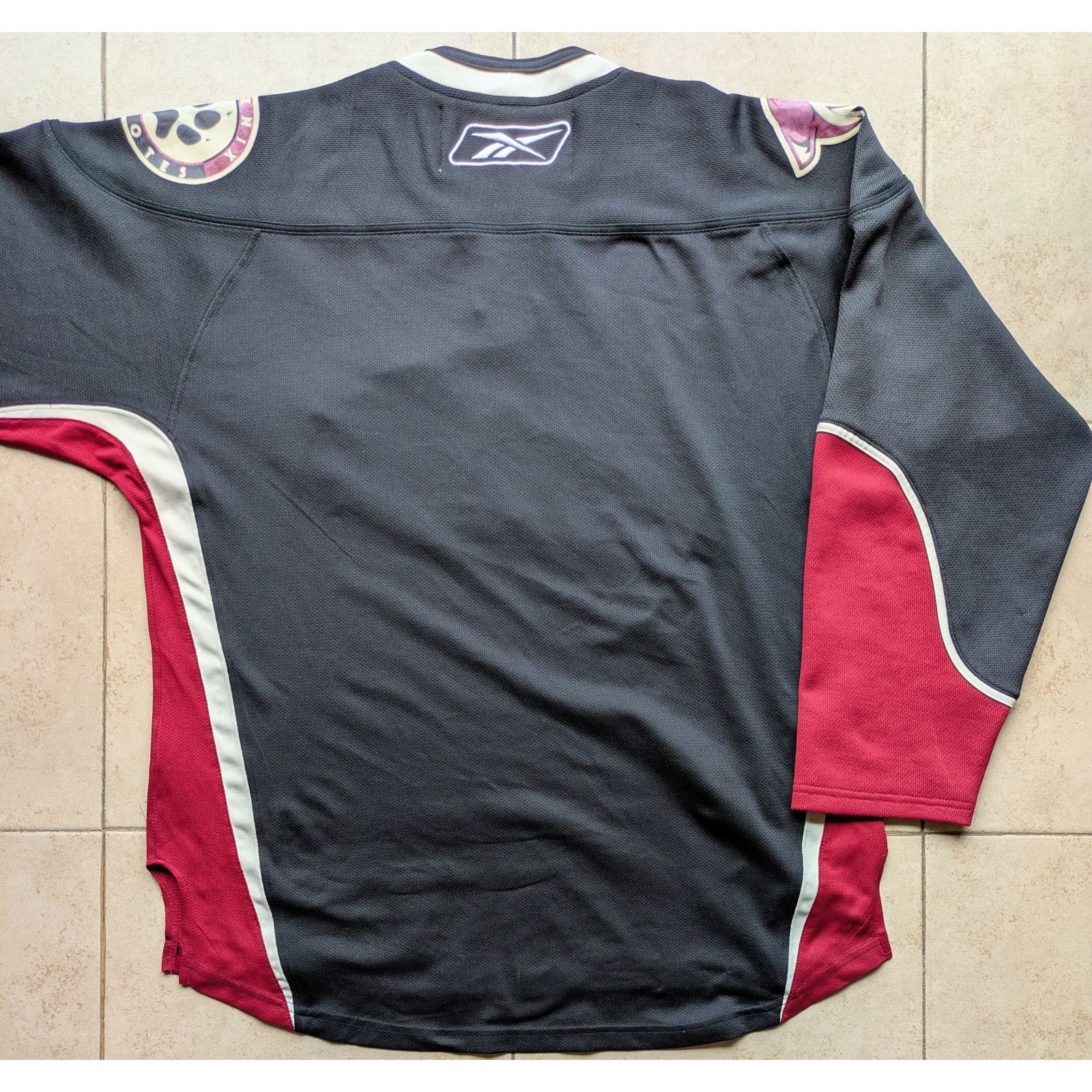 NHL × Reebok Arizona Coyotes 2000s Rbk jersey Leap M 3rd Alt Phoenix vtg Size US M / EU 48-50 / 2 - 5 Thumbnail