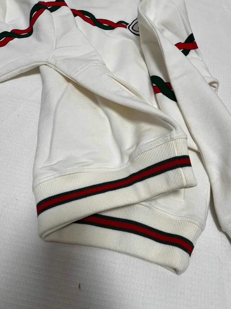 Gucci Gucci White round-neck sweatshirt 2502-Nextarrow Size US S / EU 44-46 / 1 - 5 Thumbnail