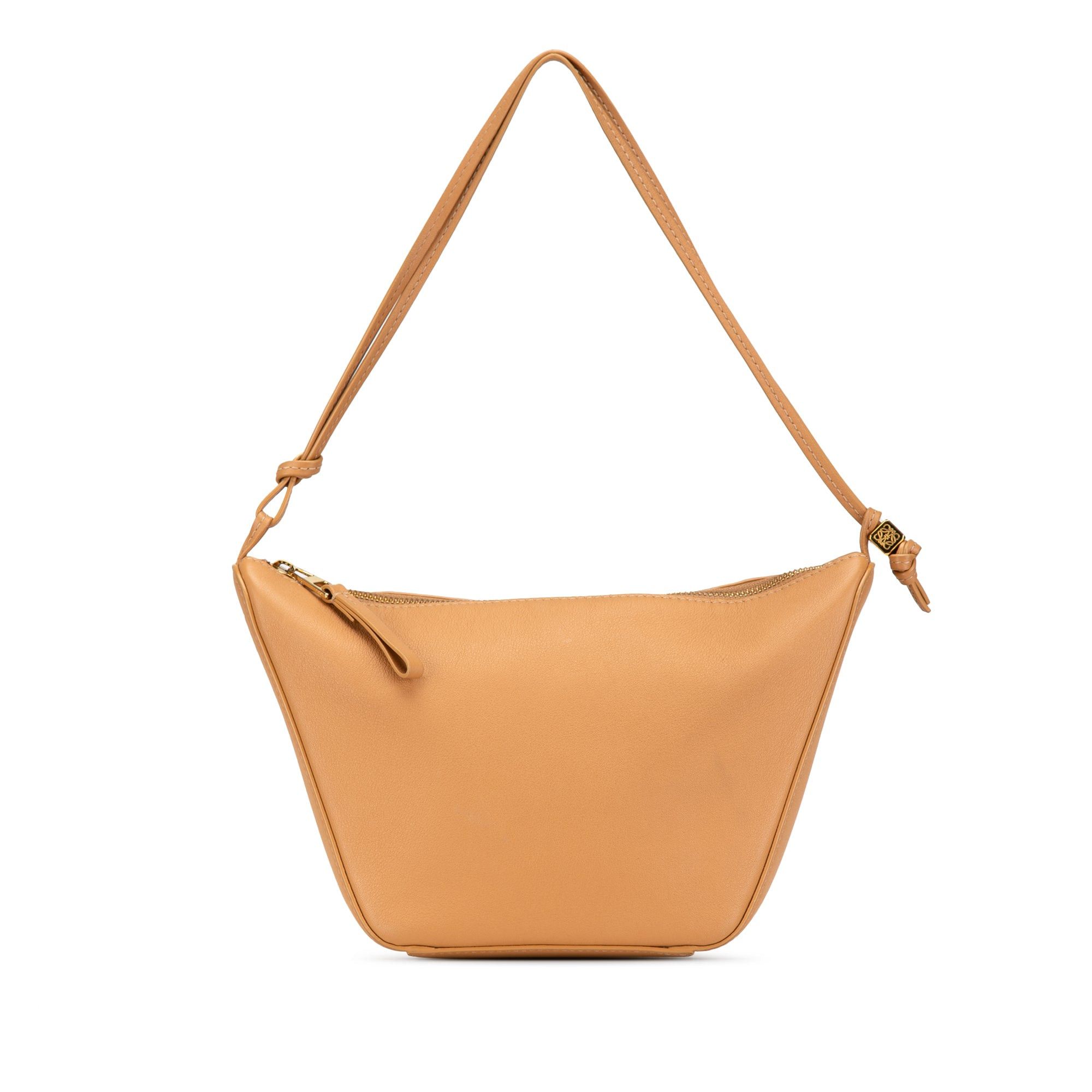 Loewe LOEWE Mini Leather Hammock Hobo Brown Size ONE SIZE - 1 Thumbnail