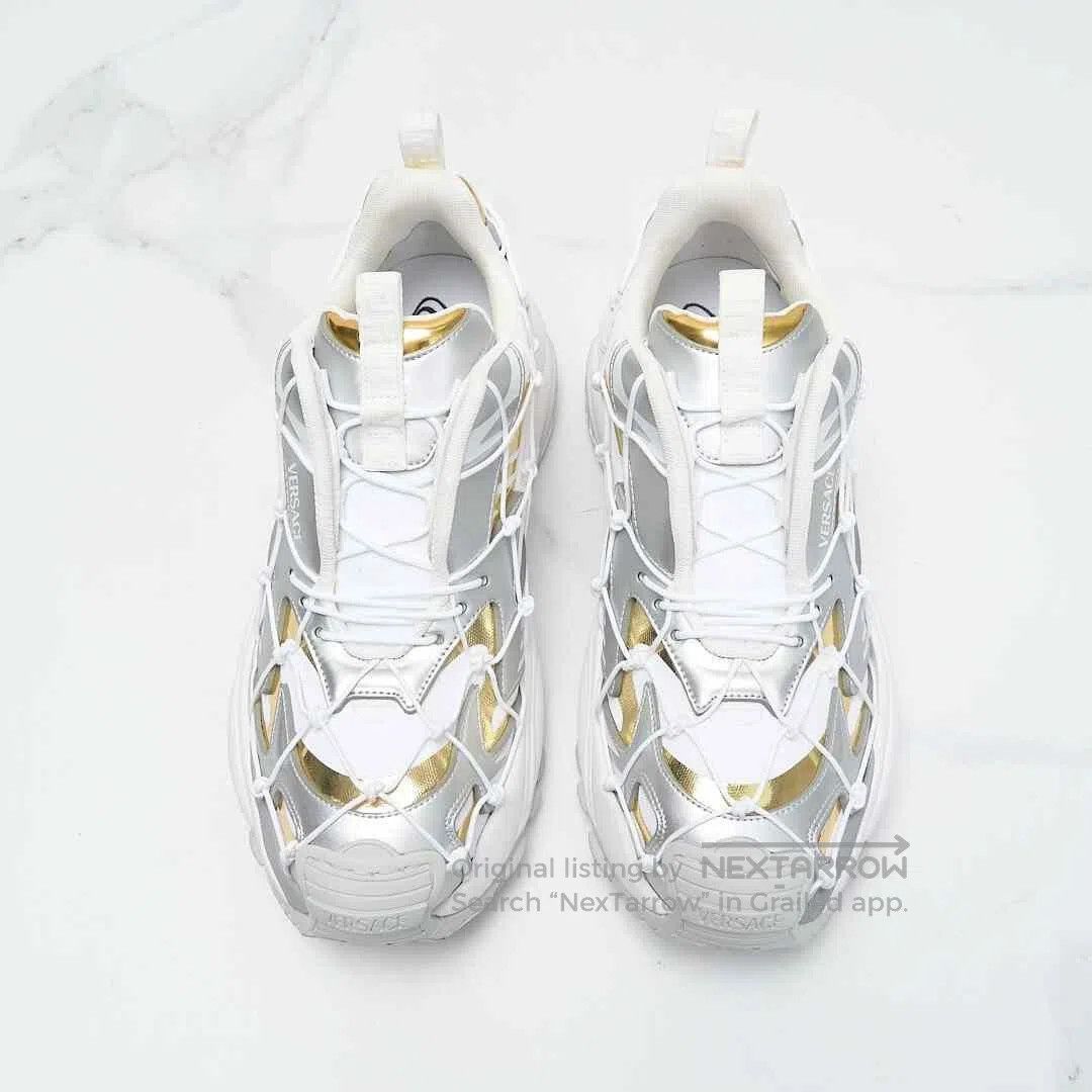 Versace Versace Men's Mercury Mesh Patchwork Sneakers. Size US 7 / EU 40 - 3 Thumbnail