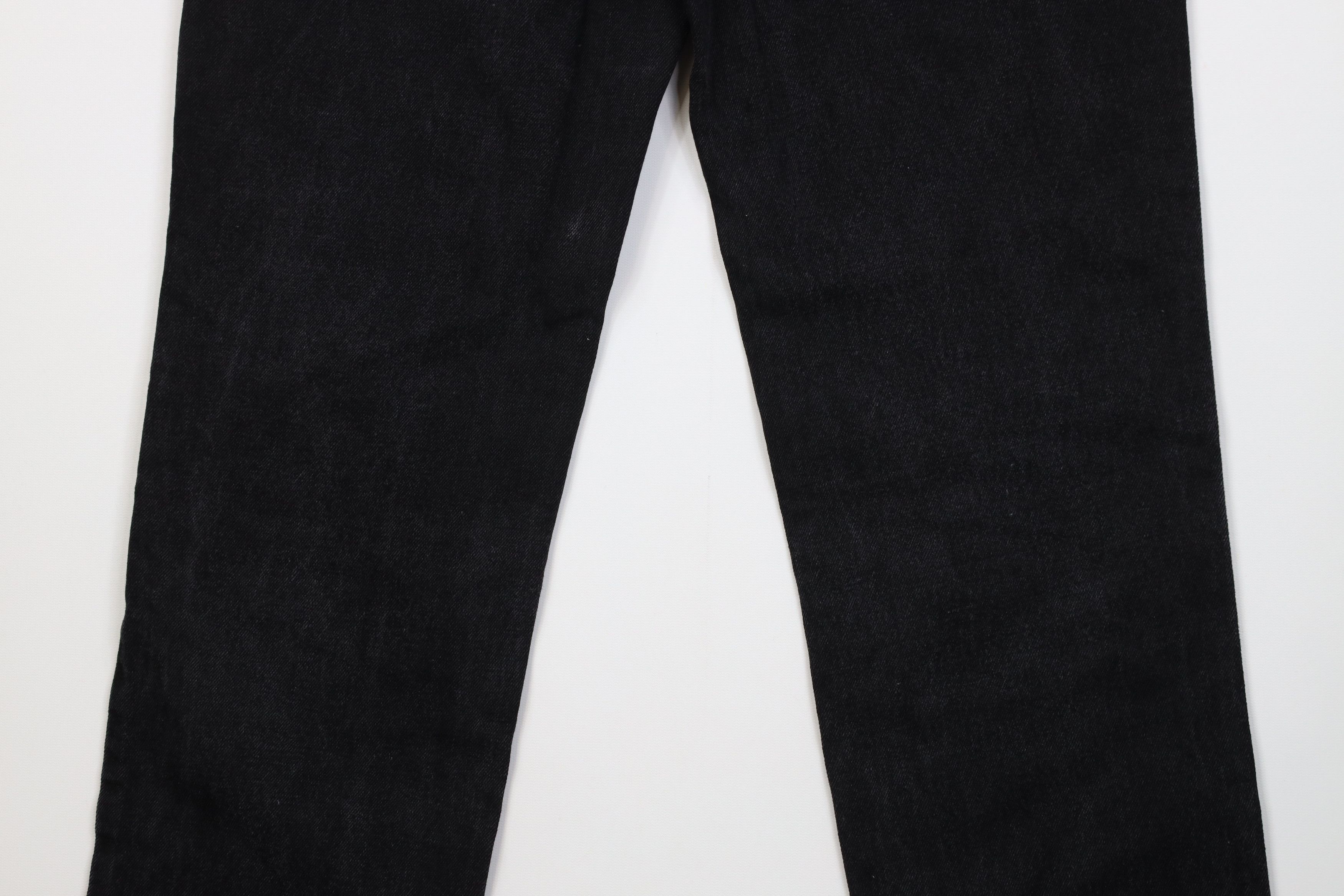 Levi's Vintage 90s Levis 512 Fit Straight Leg Denim Jeans Black USA Size US 29 - 11 Thumbnail
