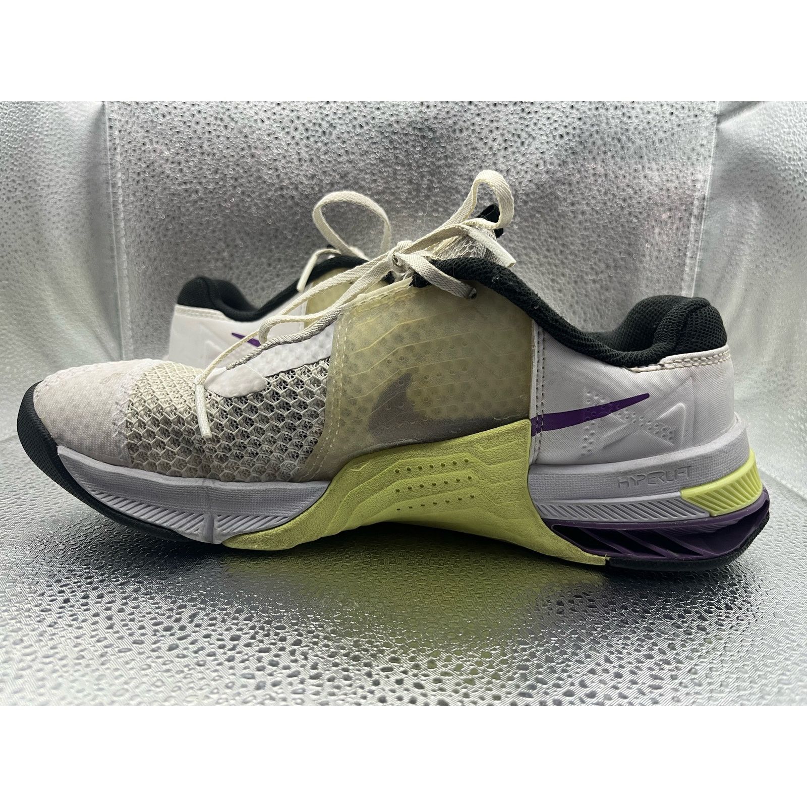 Nike NIKE Metcon 7 Running Shoe, White, Purple, Lemon Women 7.5" Size US 7.5 / IT 37.5 - 4 Thumbnail