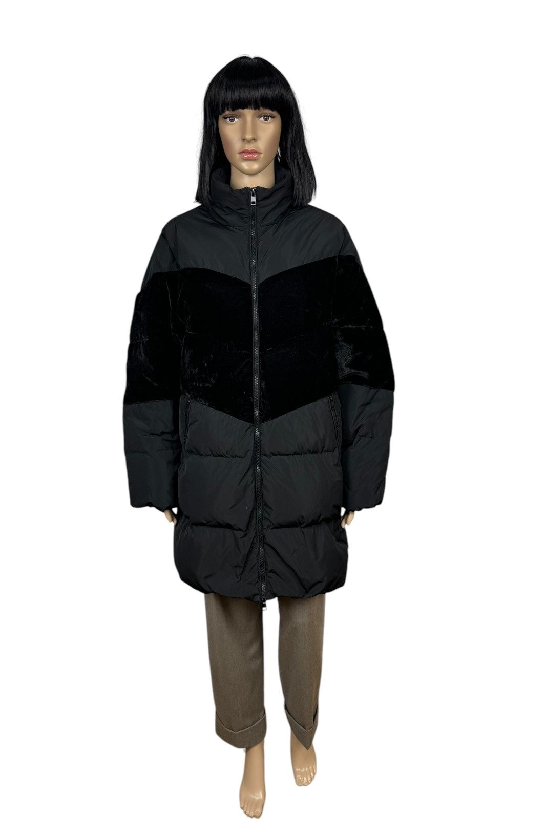 TWINSET Twinset Milano Down Jacket Nylon-Volour size IT48 Size XL / US 12-14 / IT 48-50 - 2 Thumbnail