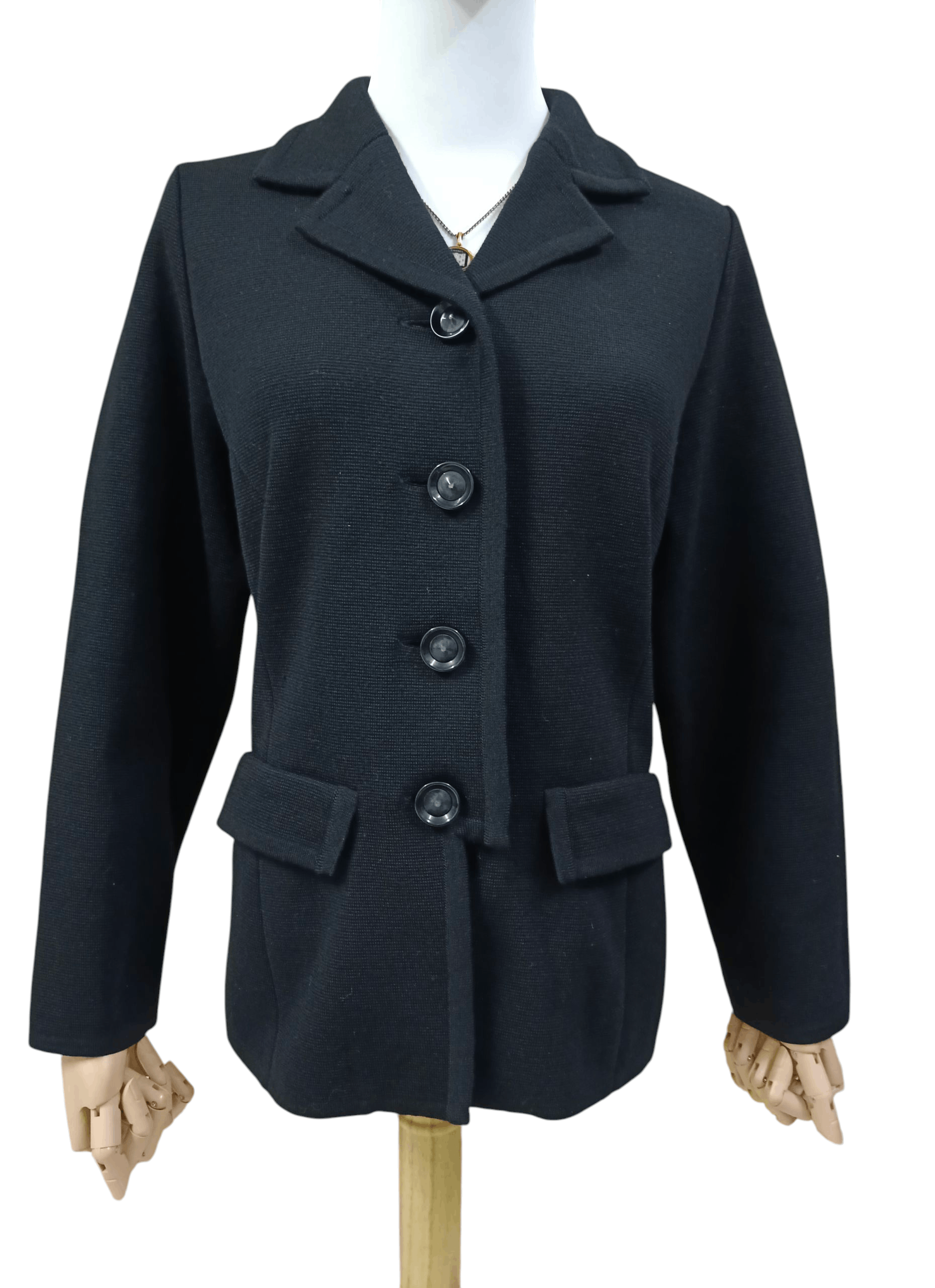 Yves Saint Laurent YVES SAINT LAURENT WOOL BLAZER Size M / US 6-8 / IT 42-44 - 1 Thumbnail