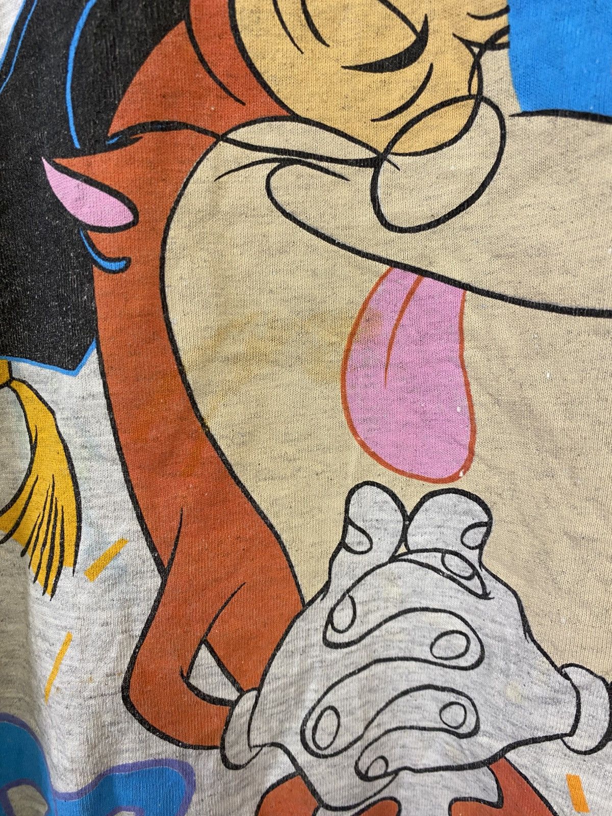 Anvil Anvil 1992 MTV Ren & Stimpy Ask Dr Stupid T-Shirt Size US M / EU 48-50 / 2 - 9 Thumbnail