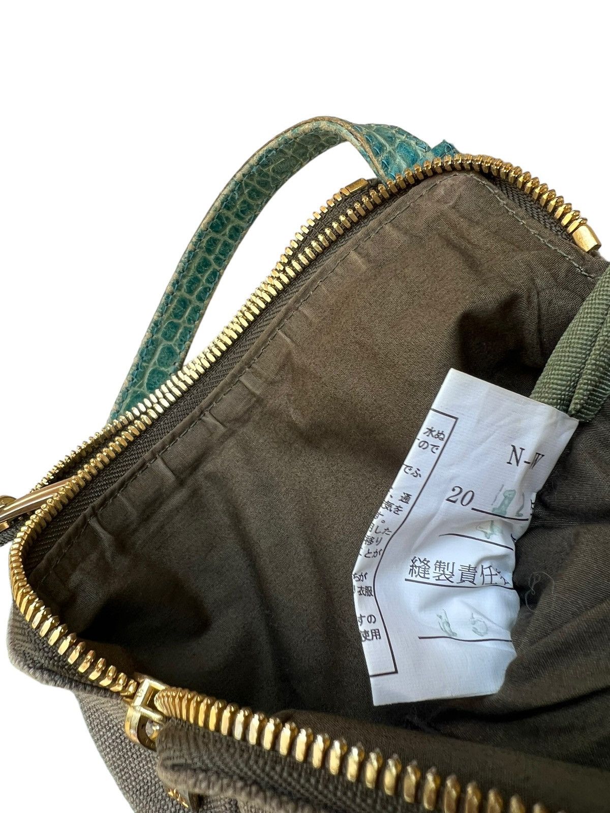 Yohji Yamamoto Yohji Yamamoto Y’saccs X Kenji Ikeda 3 Layer Mini Sling Bag Size ONE SIZE - 24 Thumbnail