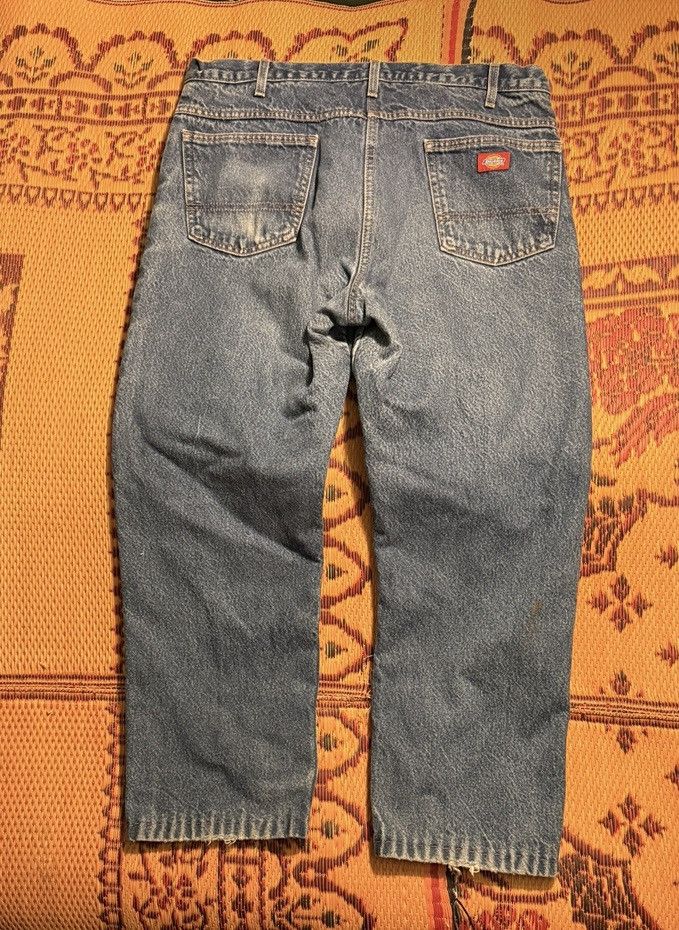 Dickies Vintage Dickies Denim Plaid Lined Jeans Size US 36 / EU 52 - 3 Thumbnail