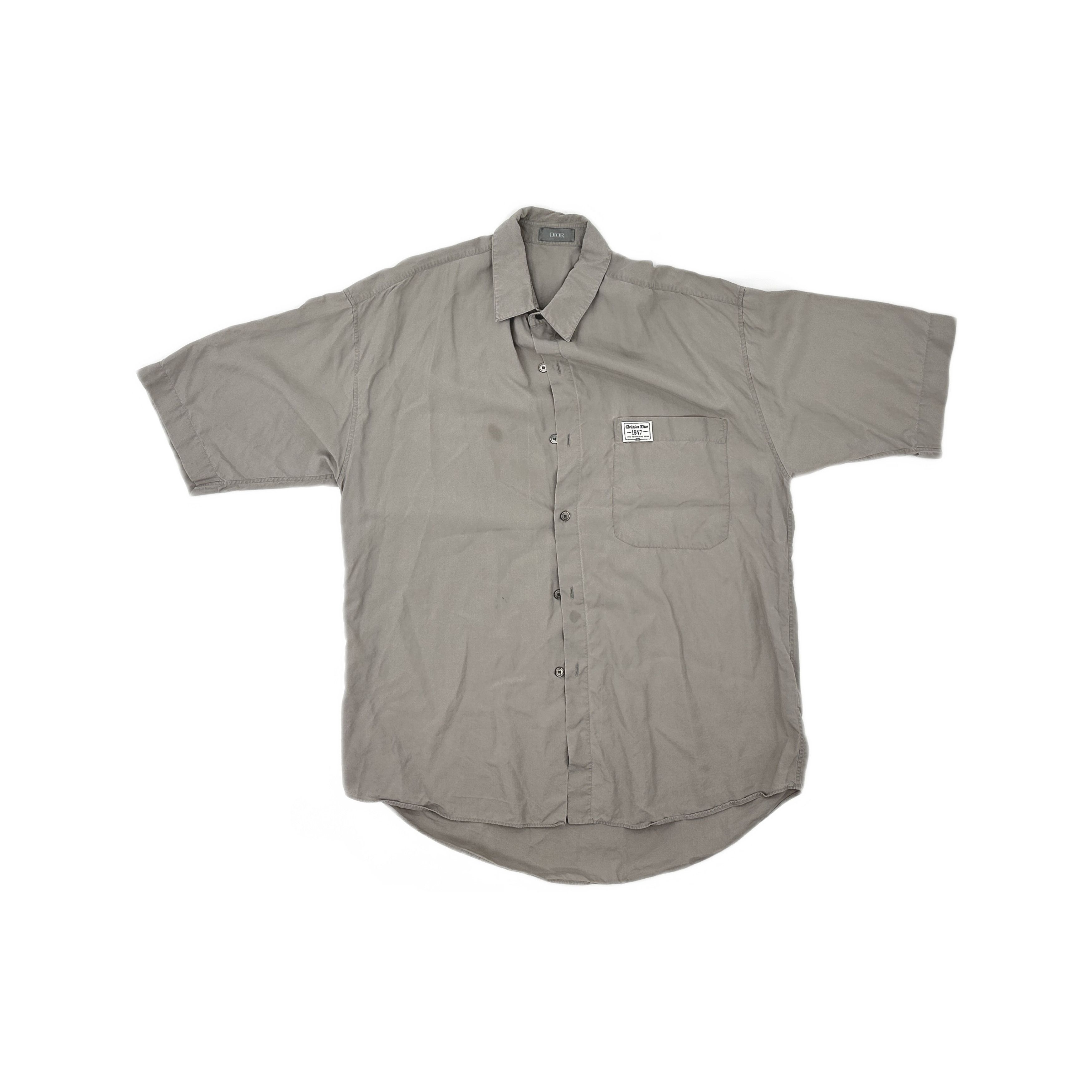 Dior Dior 1947 Logo Patch Short Sleeve Shirt Size S Size US S / EU 44-46 / 1 - 1 Thumbnail