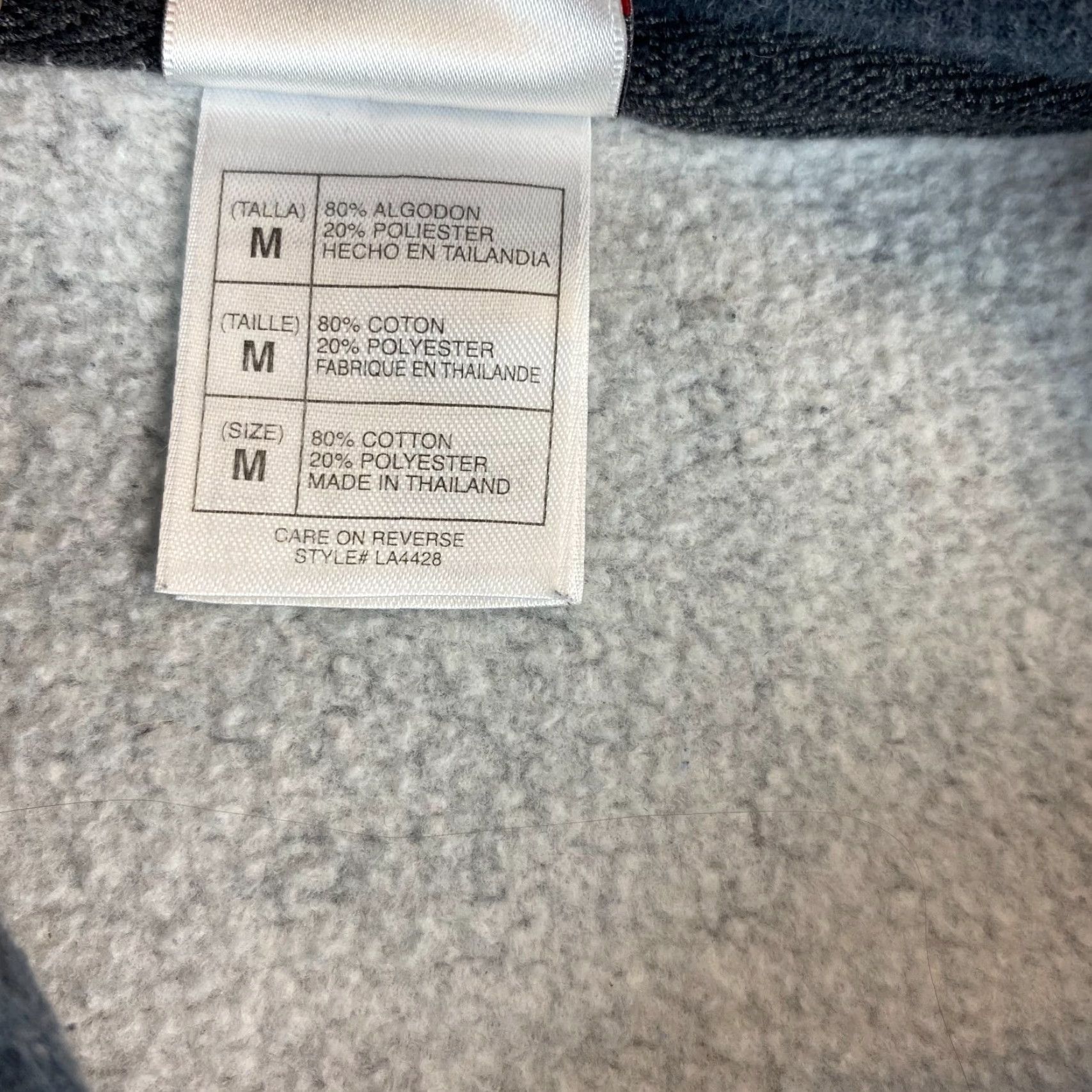 Disney Disney Mickey Mouse Hooded Sweatshirt Unisex Gray Medium Snap Button Classic Series Jacket Size M / US 6-8 / IT 42-44 - 5 Thumbnail