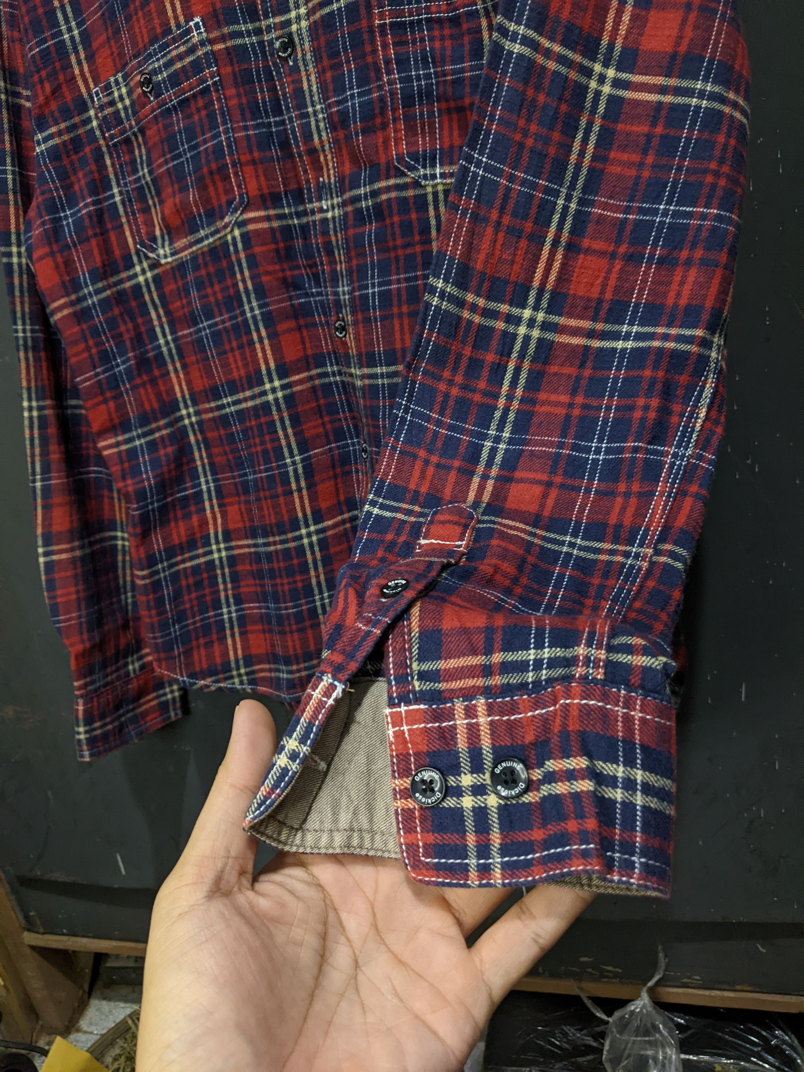 Dickies Genuine Dickies Flannel Shirt Size US XL / EU 56 / 4 - 5 Thumbnail