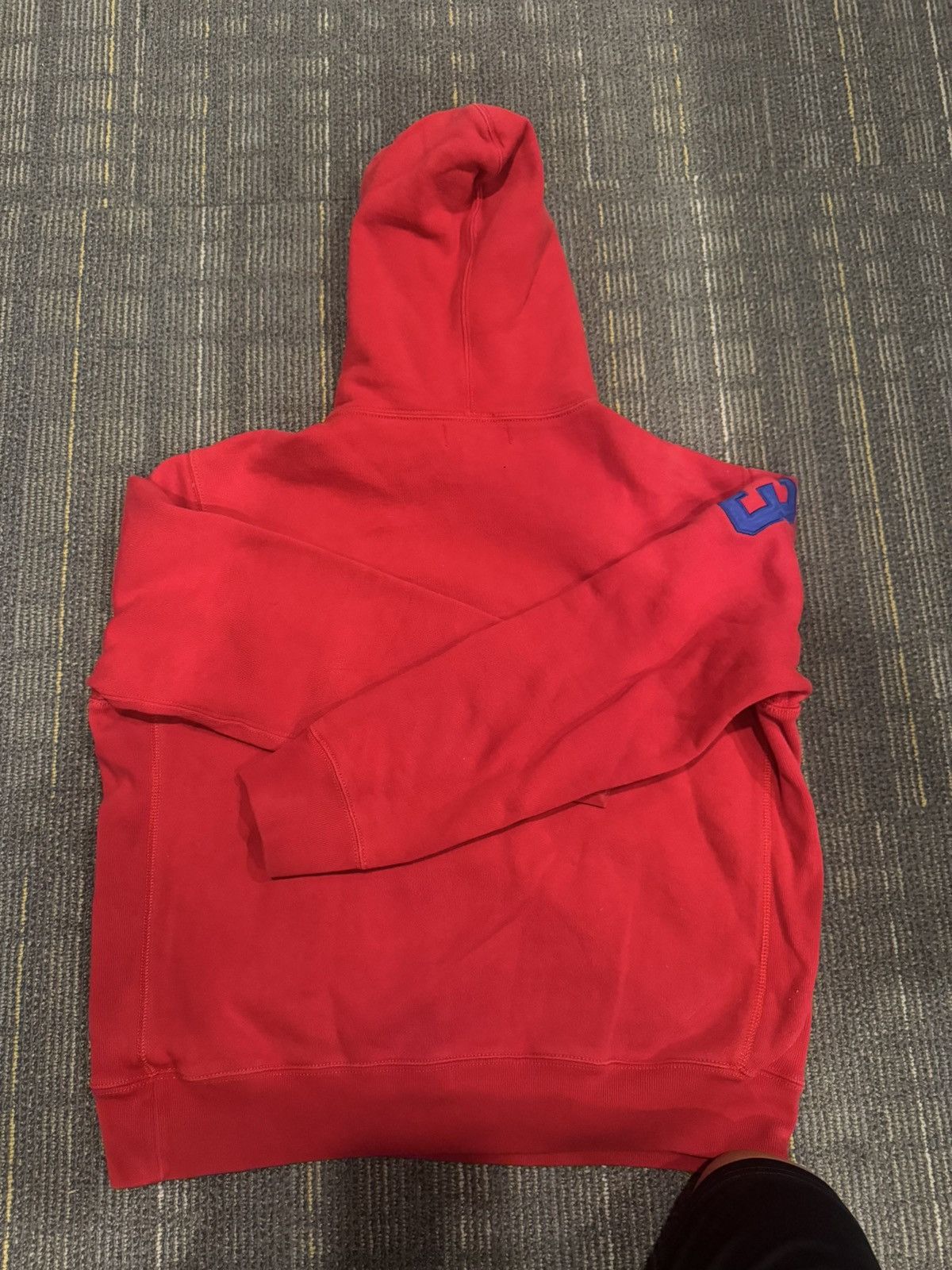 Carhartt Red Polo Ralph Lauren Big Pony Hoodie Size US L / EU 52-54 / 3 - 5 Thumbnail
