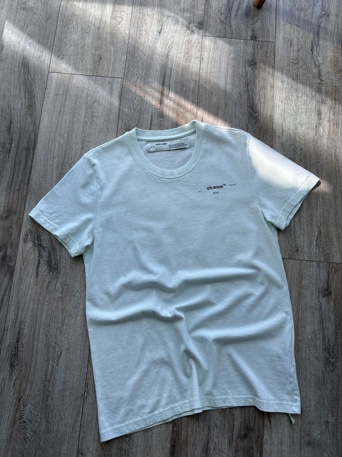 Off-White Off-White by Abloh cross corals tee t t-shirt carravaggio Size US S / EU 44-46 / 1 - 6 Thumbnail