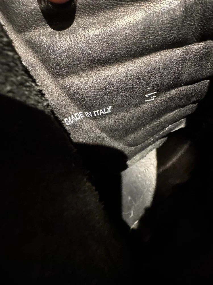 Rick Owens Rick Owens Mainline — Front-Zip Padded Leather Boots Size US 8 / EU 41 - 5 Thumbnail