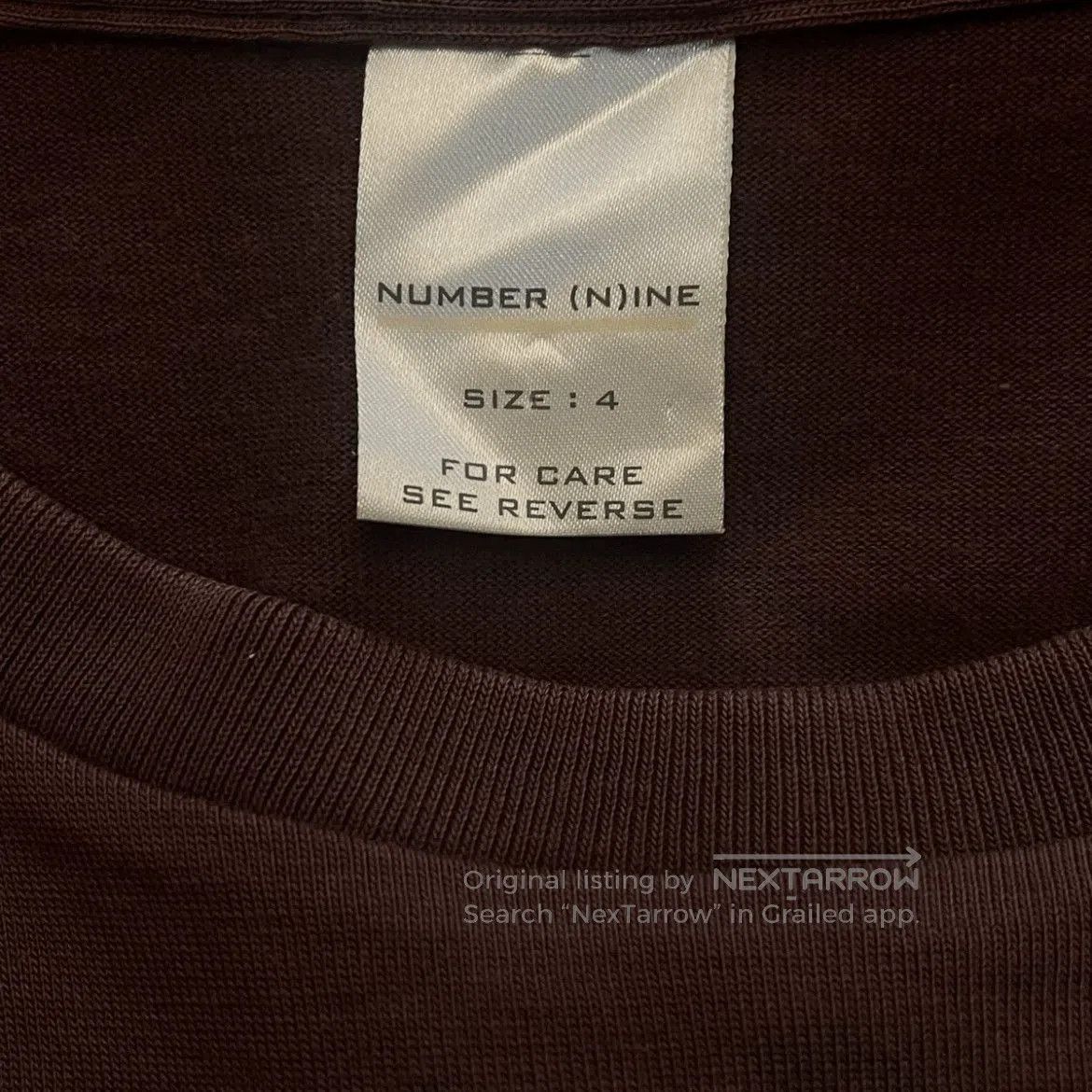 Number (N)ine Number NIne NOwhereman Tee. Size US XL / EU 56 / 4 - 6 Thumbnail