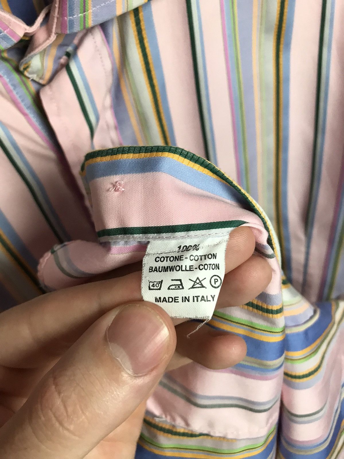 Etro Etro luxury streetwear shirt Size US L / EU 52-54 / 3 - 6 Thumbnail