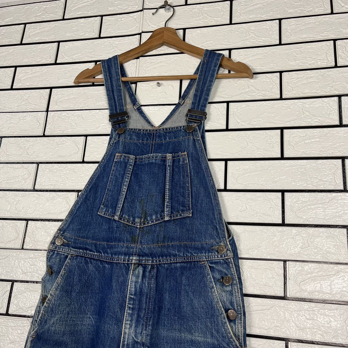 American Apparel Vintage Bobson Western Denim Overall Size US 30 / EU 46 - 8 Thumbnail