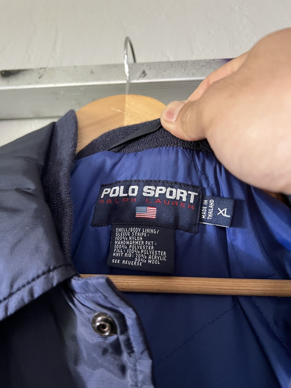 Polo Ralph Lauren Rare 90’s Polo Sport Outer Layer Jacket Vintage Size US XL / EU 56 / 4 - 6 Thumbnail
