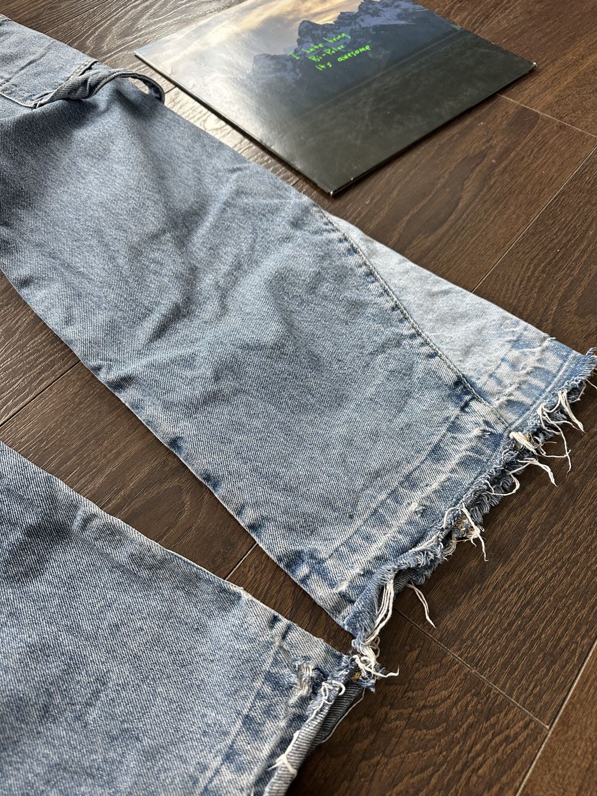Other Custommade Flared Workwear Jeans Size US 34 / EU 50 - 6 Thumbnail