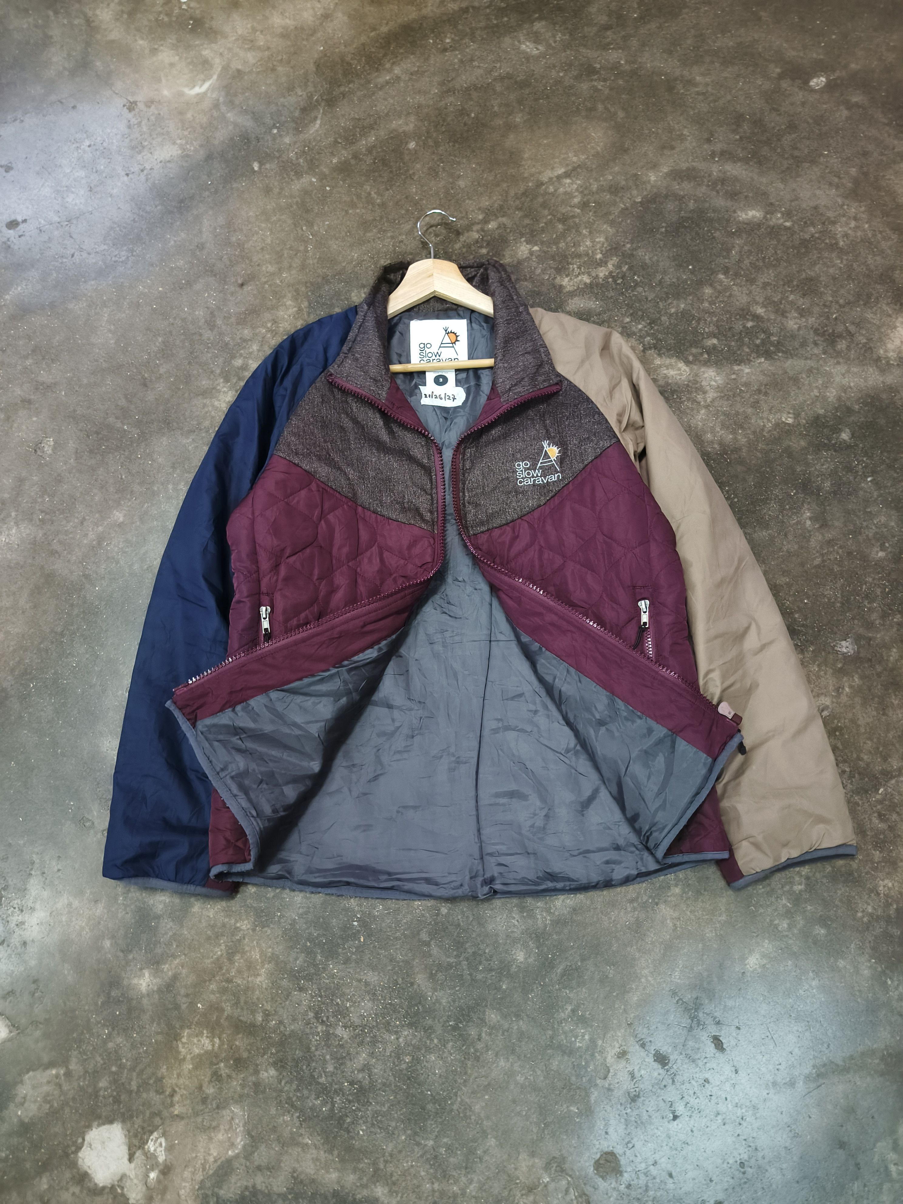 go slow caravan GO SLOW CARAVAN MULTICOLOR QUITTED JACKET Size US S / EU 44-46 / 1 - 1 Thumbnail