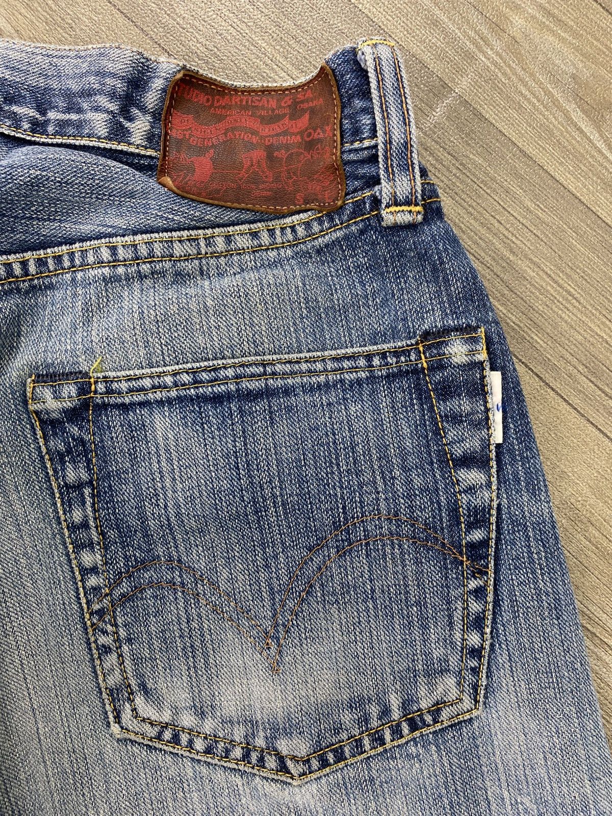 Studio D'Artisan Vintage Studio D'Artisan DP-283 Japan Selvedge Denim Jeans Size US 30 / EU 46 - 13 Thumbnail