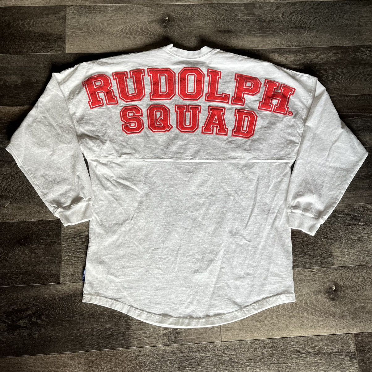 Vintage Rudolph the Red-Nosed Reindeer Spirit Jersey Longsleeve Tee Size US M / EU 48-50 / 2 - 2 Thumbnail