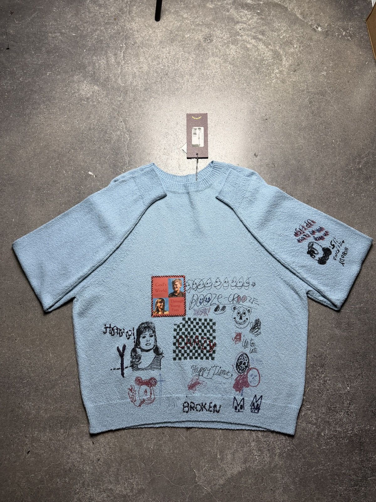 Paly Hollywood Paly Hollywood Booze Crooze Knit Sweater Baby Blue Size US S / EU 44-46 / 1 - 1 Thumbnail