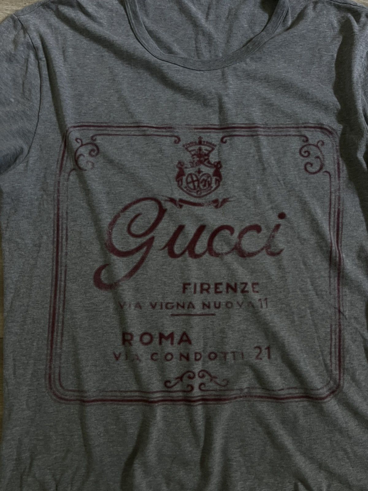 Gucci gucci archive t-shirt Size US L / EU 52-54 / 3 - 6 Thumbnail