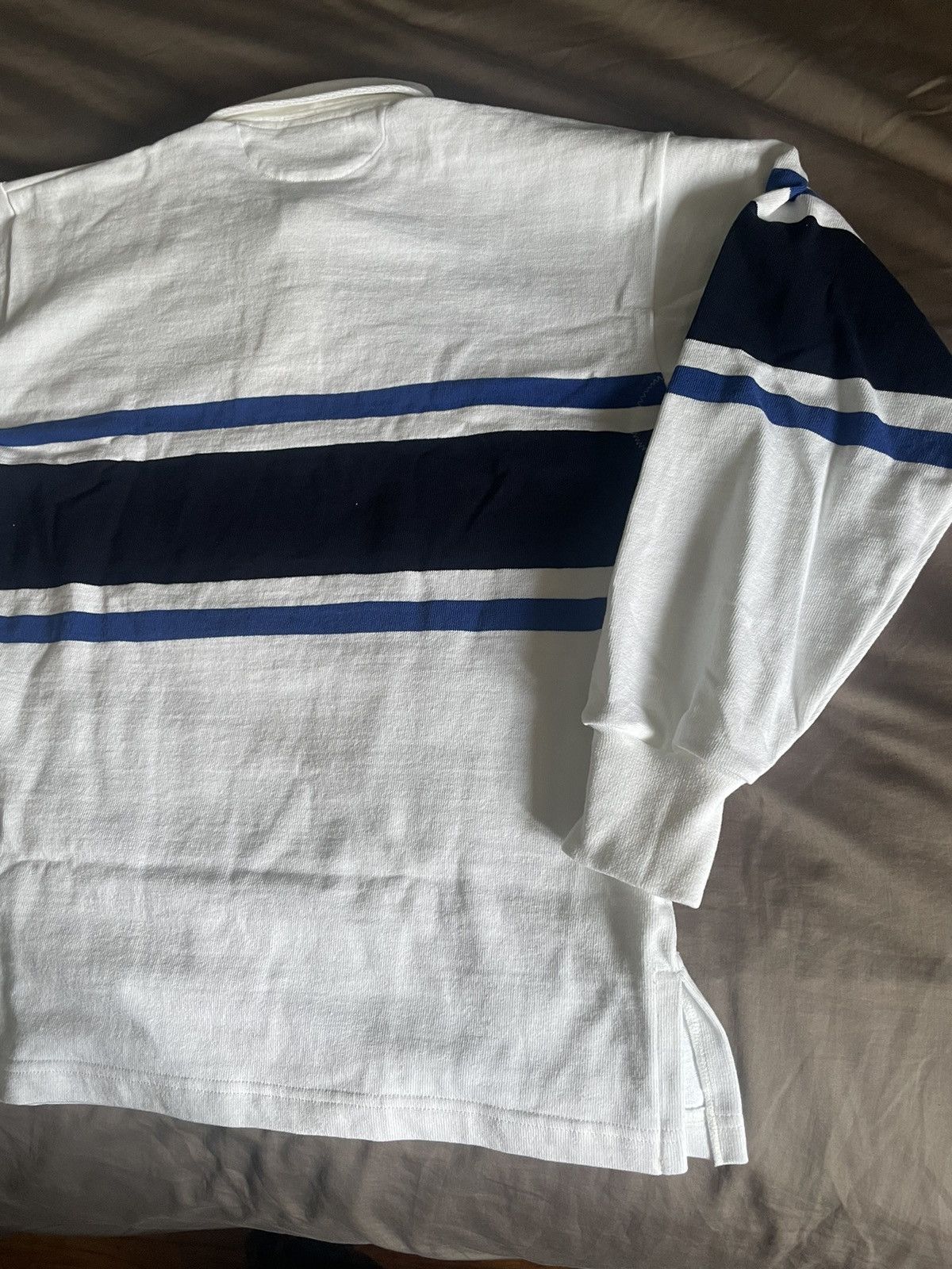 Aime Leon Dore Aime Leon Doré Rugby Shirt Sweatshirt Blue White ALD Size US XL / EU 56 / 4 - 9 Thumbnail