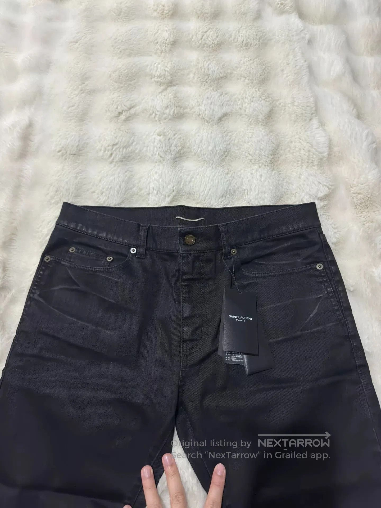 Saint Laurent Paris Saint Laurent SLP 23 Show Jeans D10. Size US 33 - 3 Thumbnail